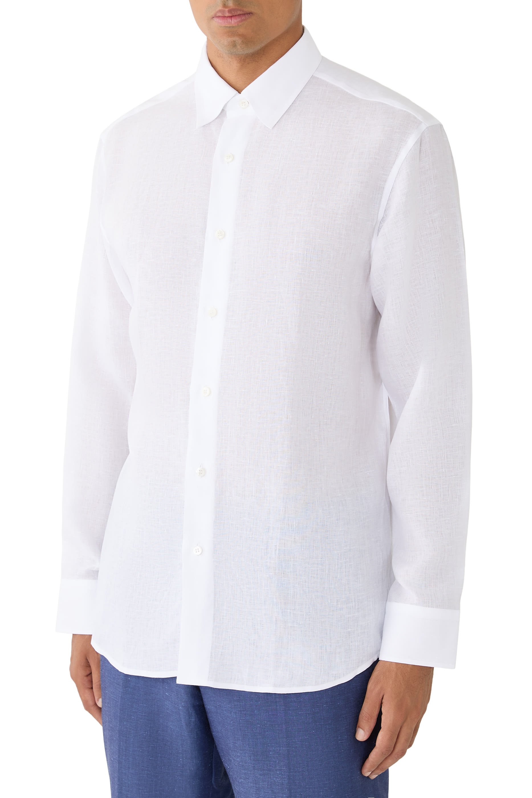 Hidden Button-Down Shirt