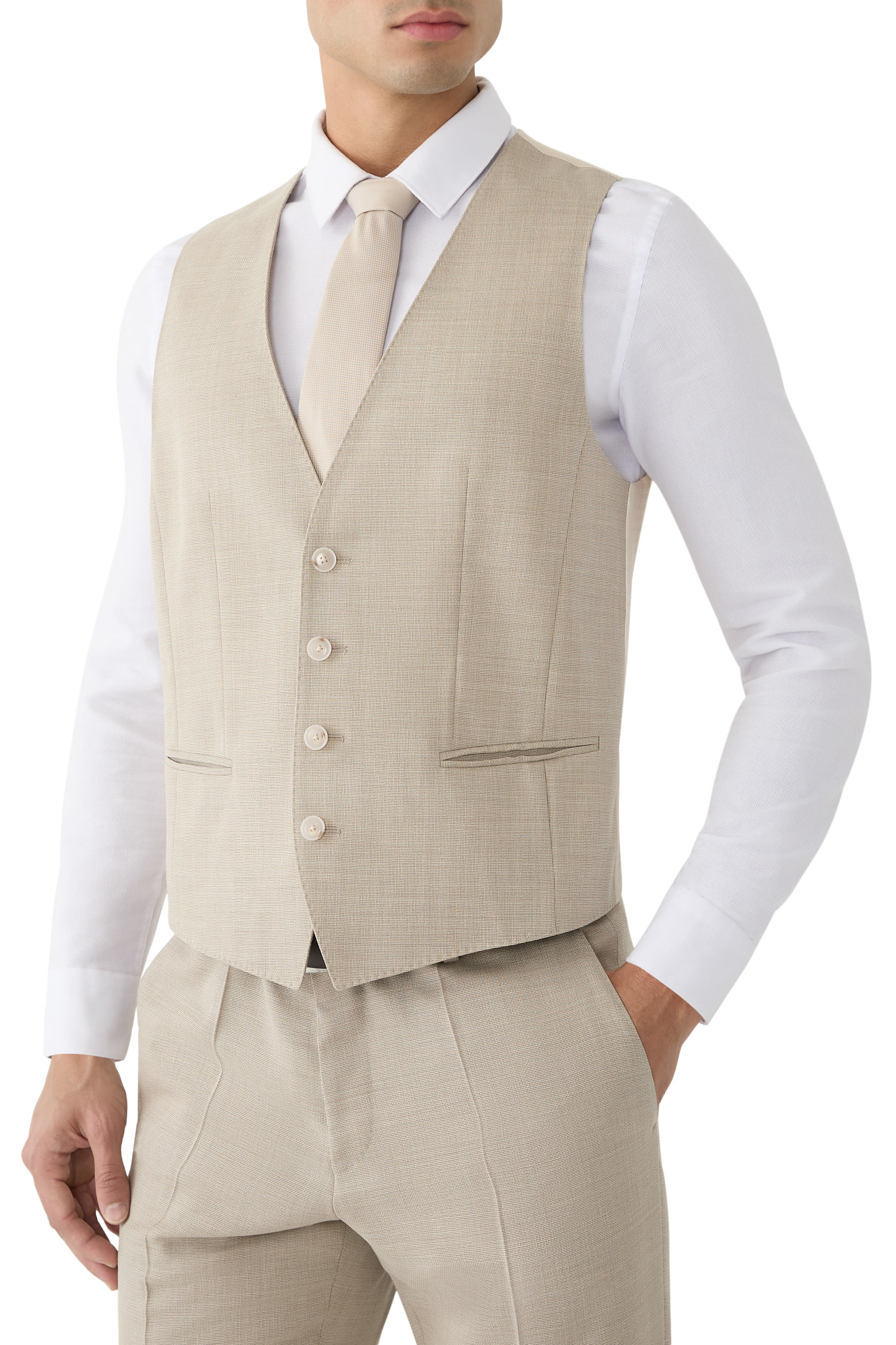  Micro-Pattern Jacquard Tie