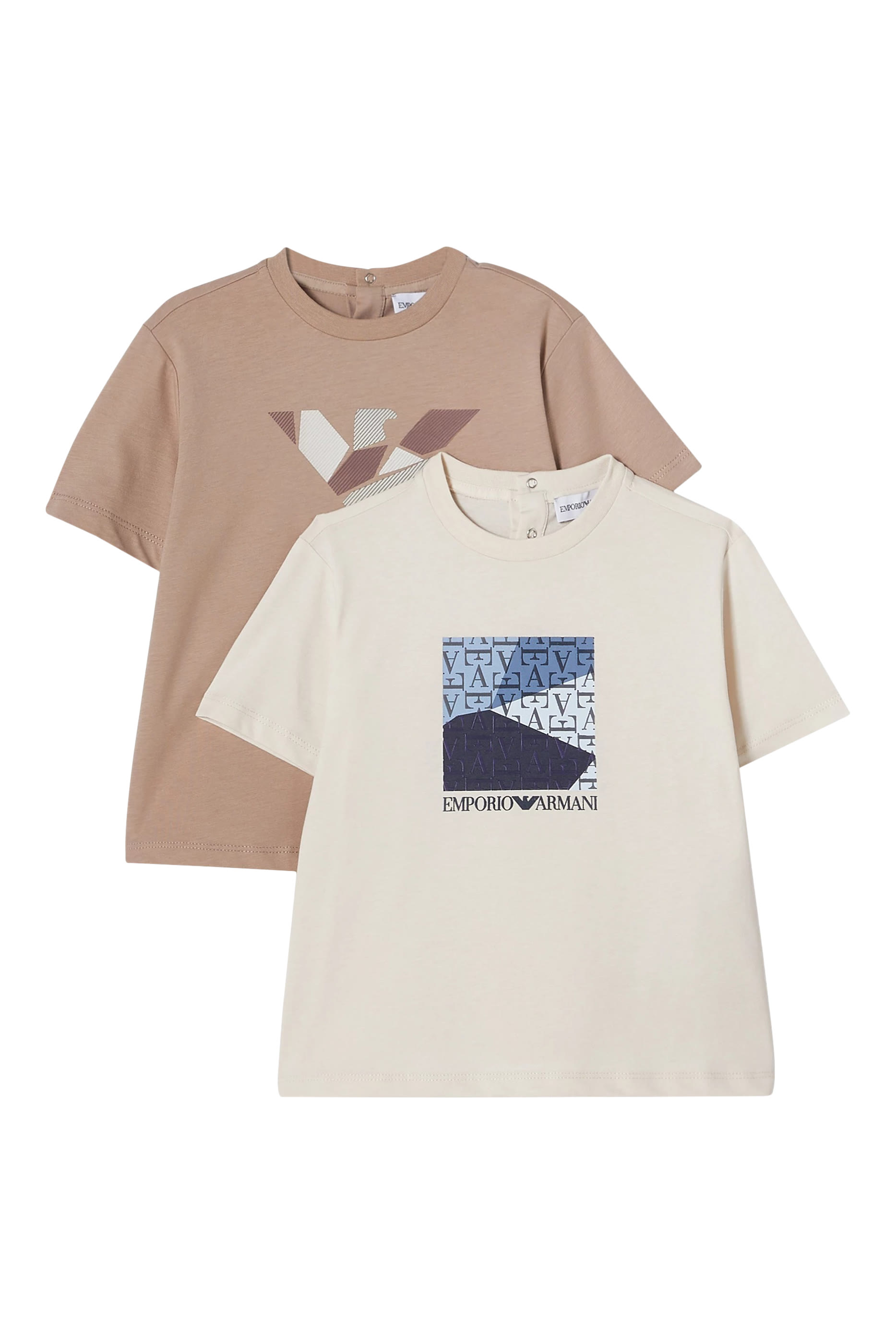 Kids  Logo Print Short-Sleeve T-Shirt (Pack of 2)