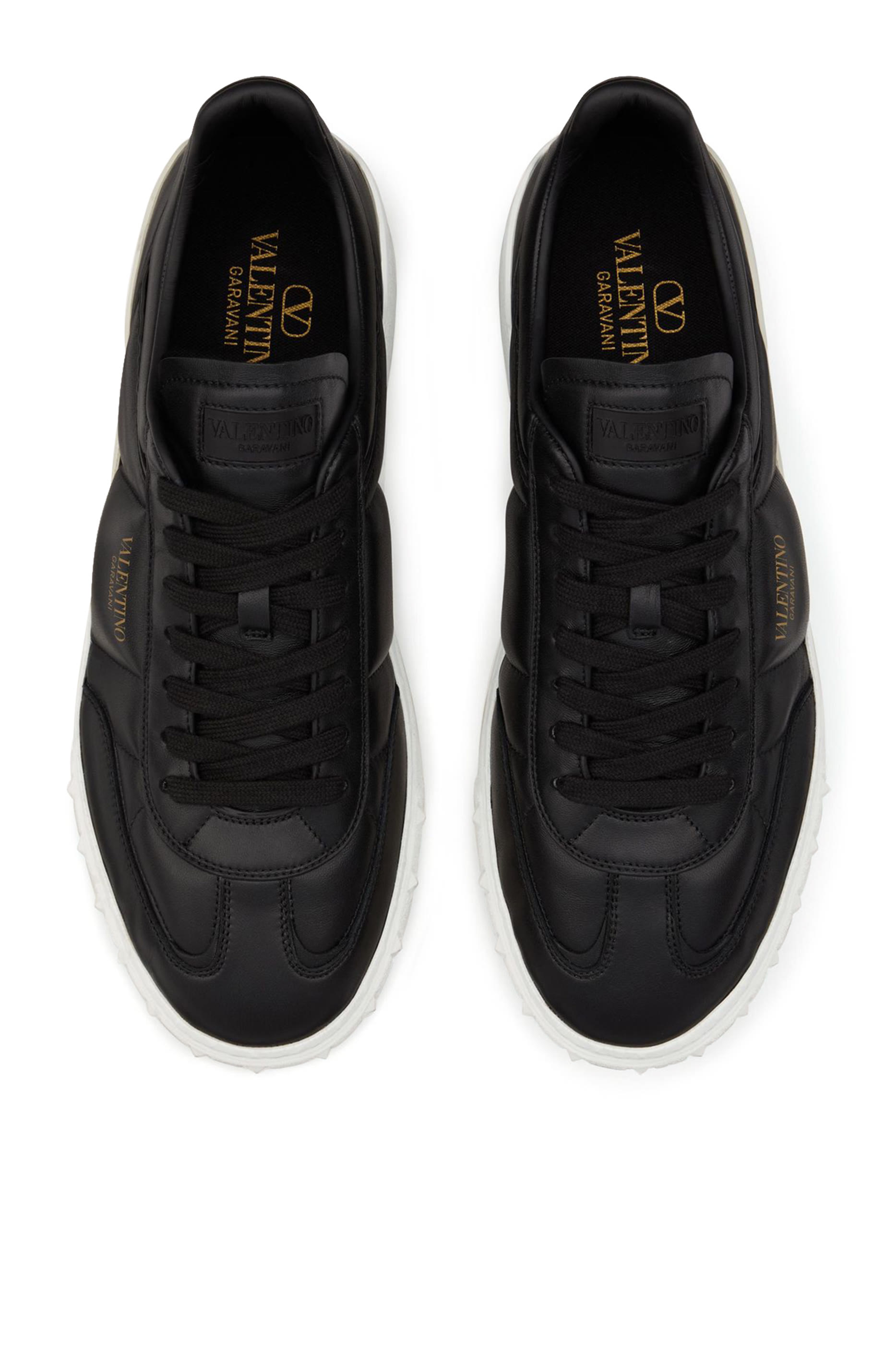 Upvillage Low Top Nappa Leather Sneakers
