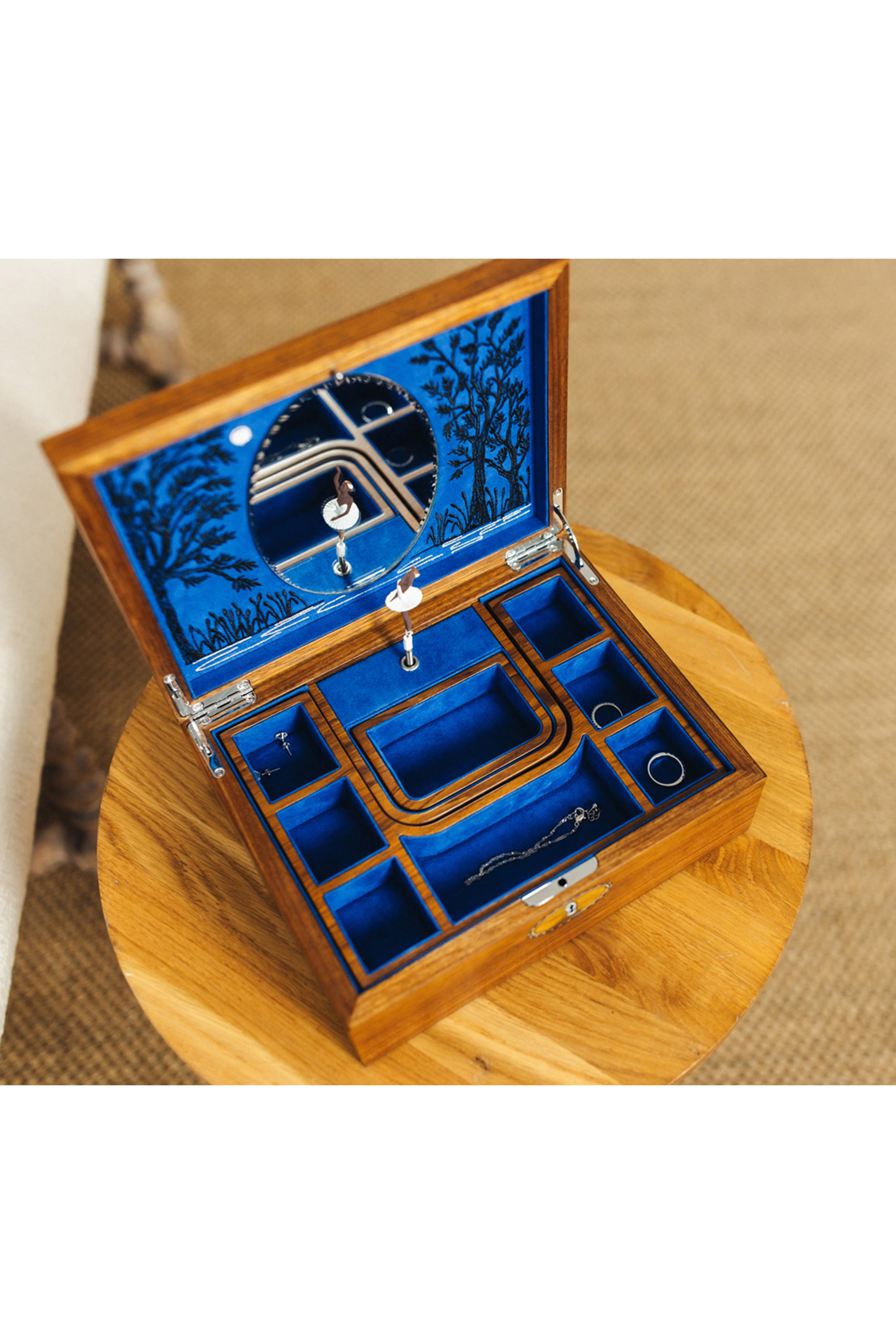 Musical Ballet Jewelry Box