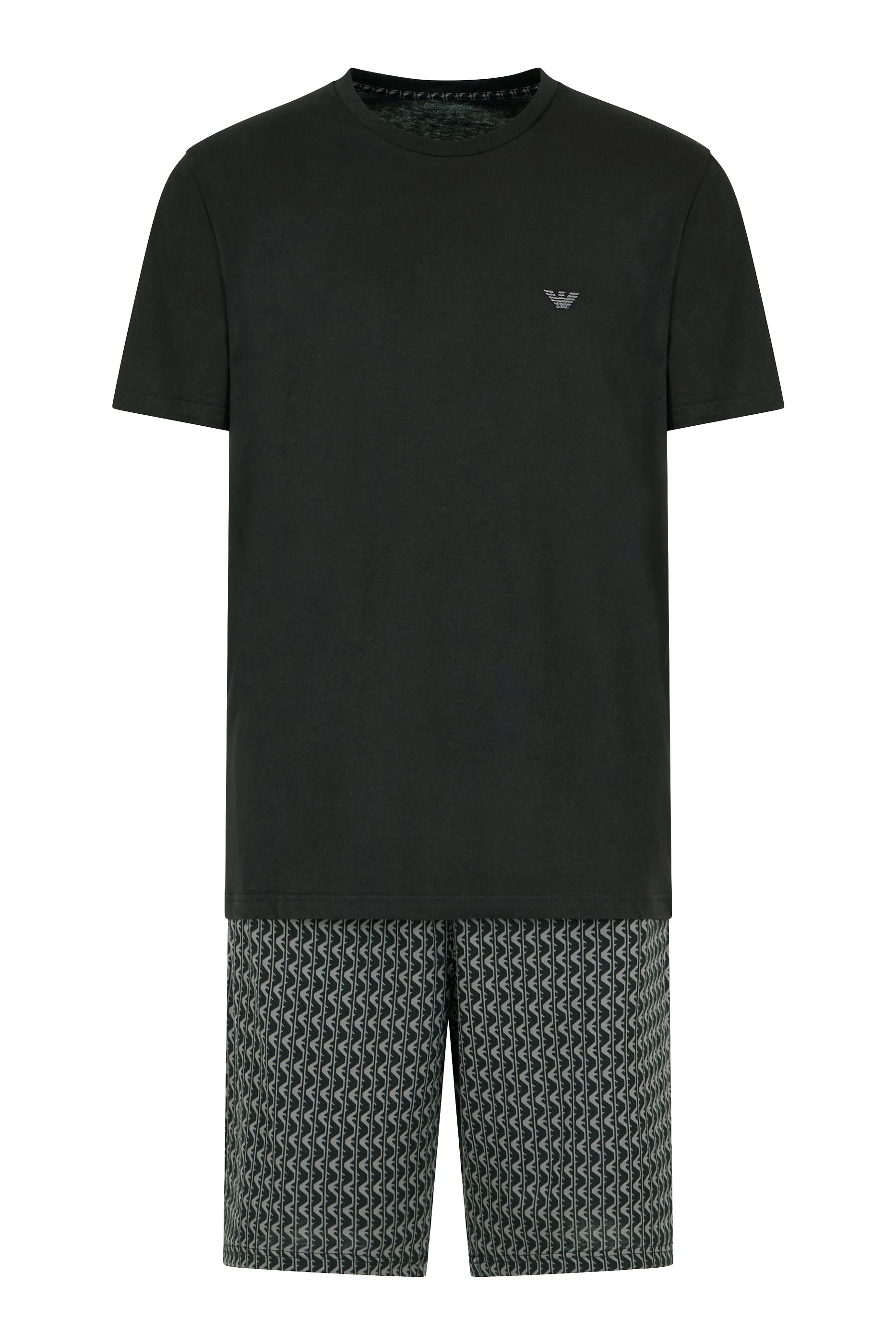 Mixed-Pattern Bermuda Short Pyjamas