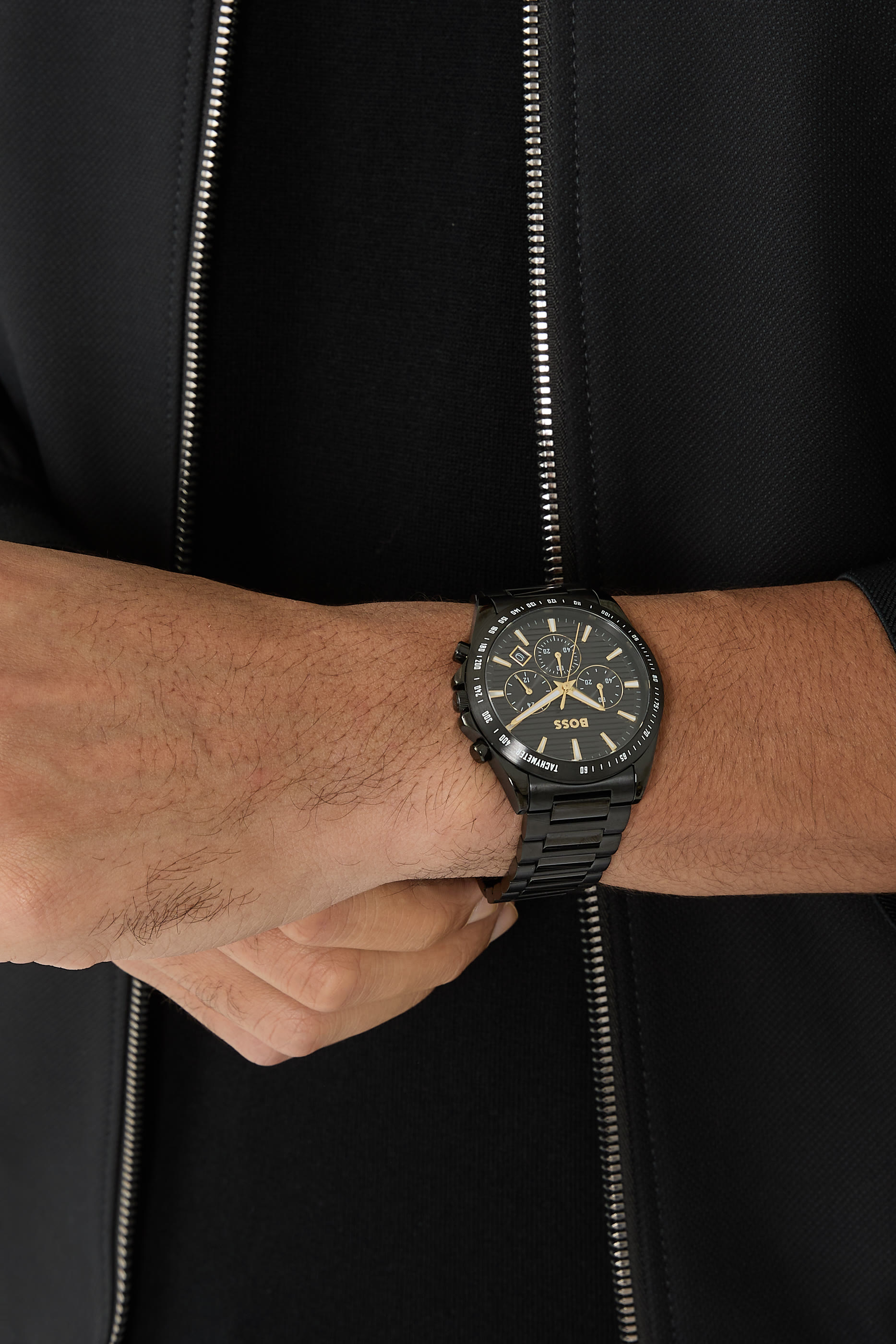 Tonal H-Link Bracelet Watch