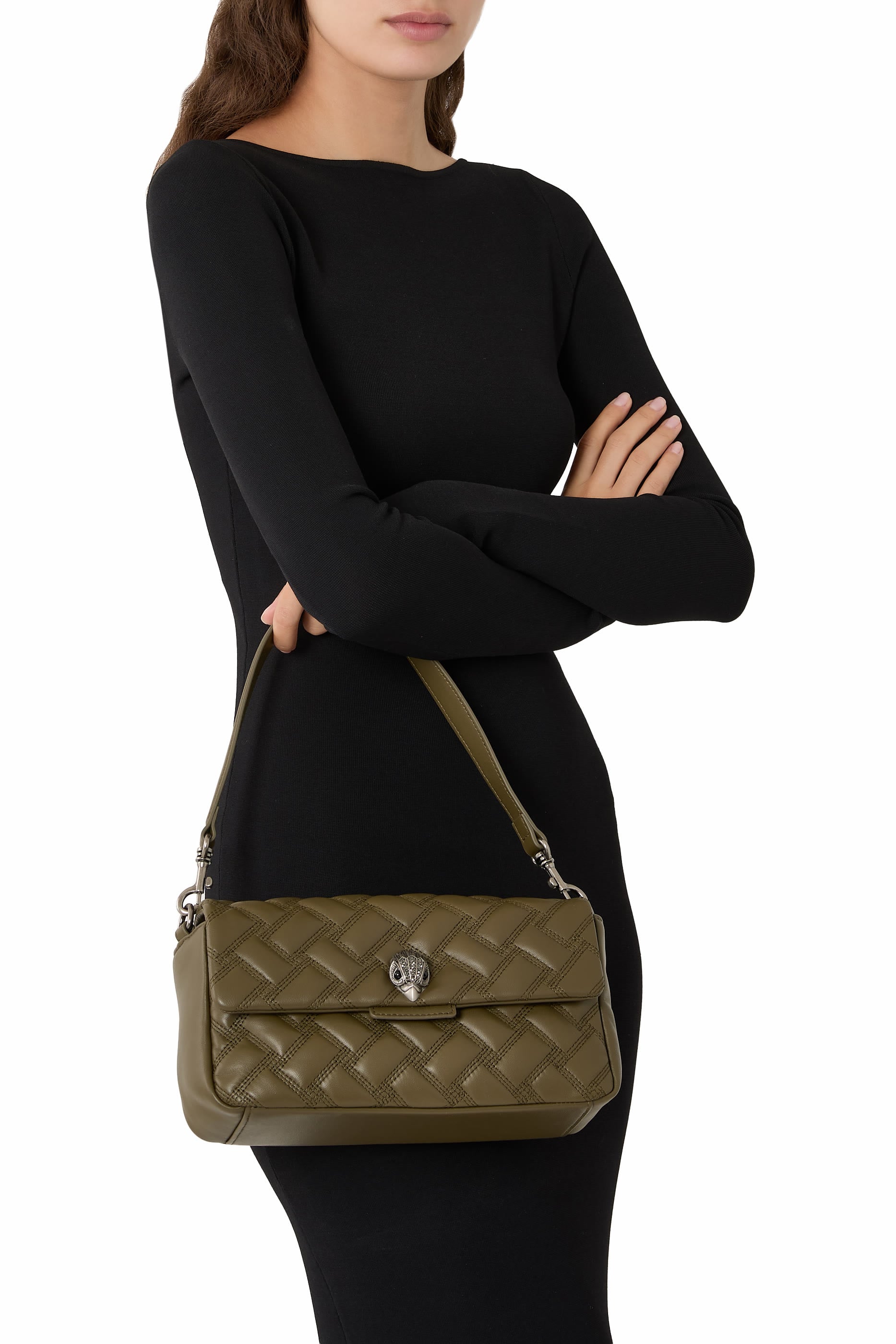 Oxford Leather Quilted Bag