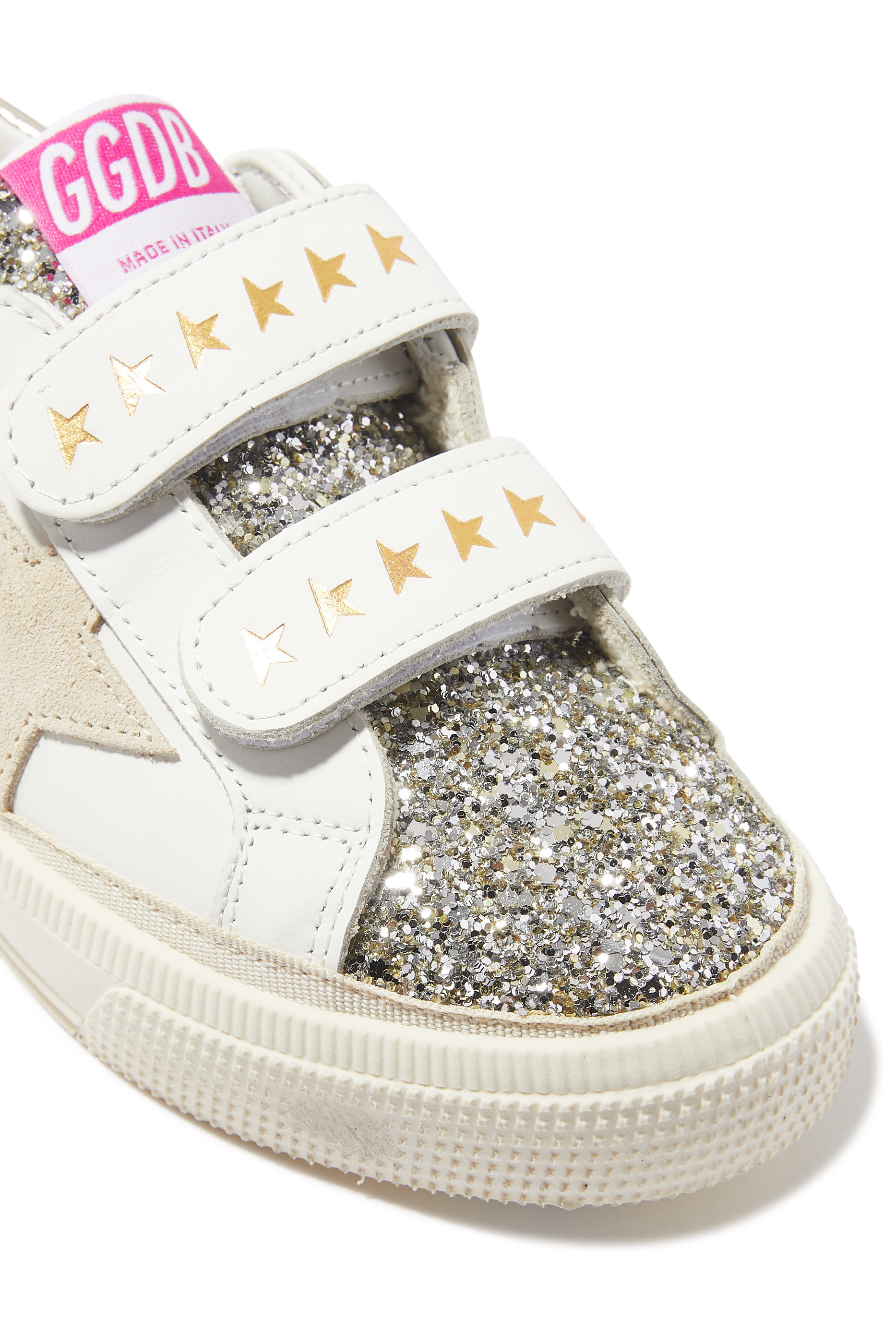 Kids Old School Leather Sneakers