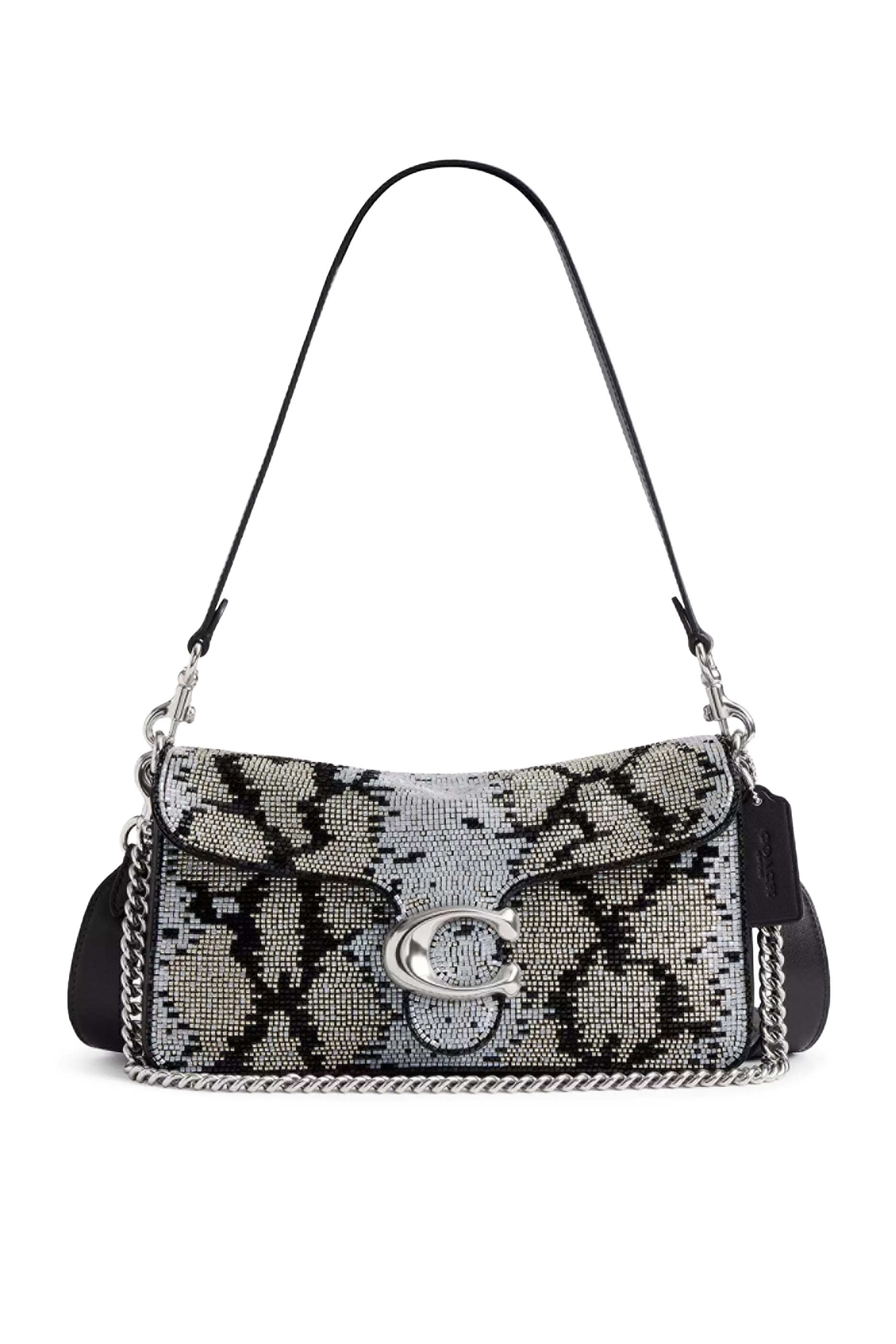  Tabby 26 Beaded Snake Shoulder Bag