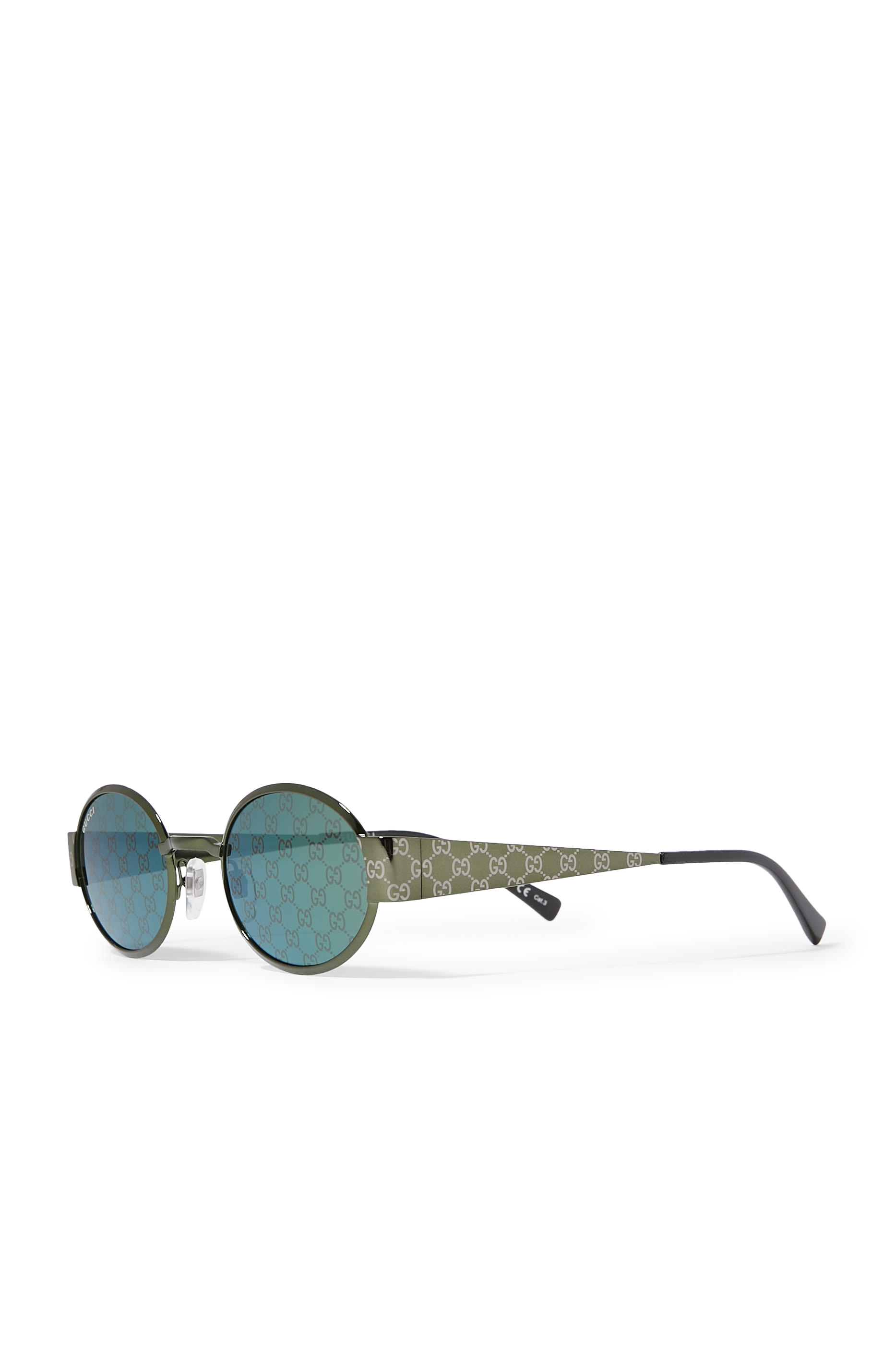 Oval Frame Sunglasses