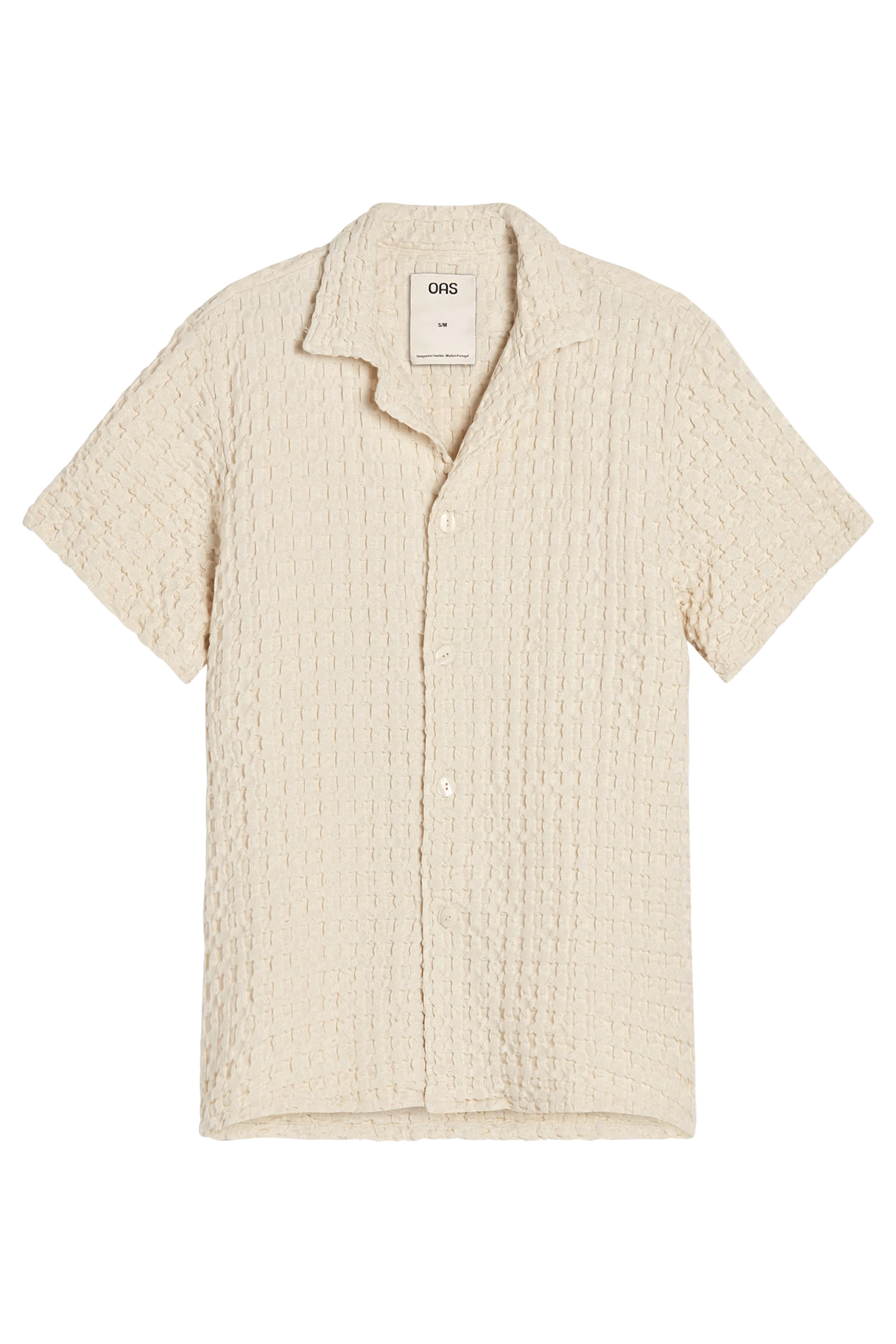 Ecru Cuba Waffle Shirt