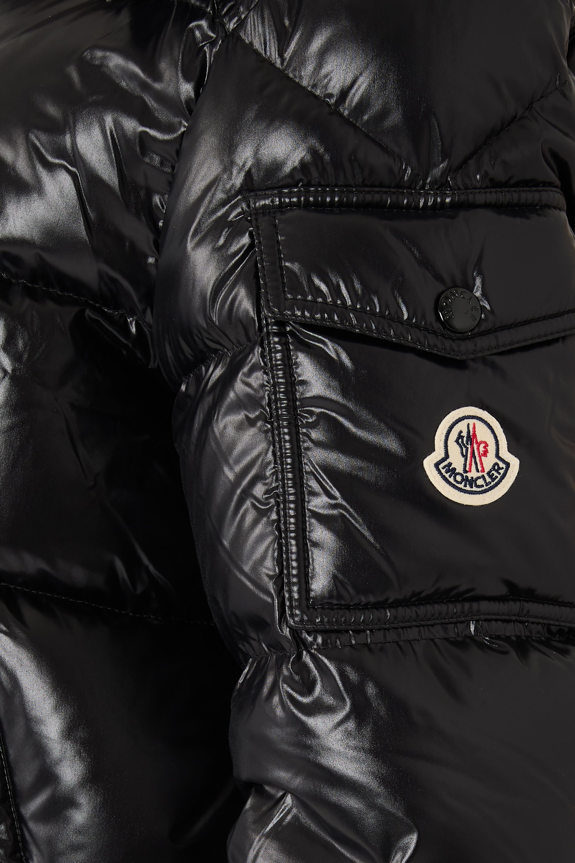 Maire Hooded Short Down Jacket