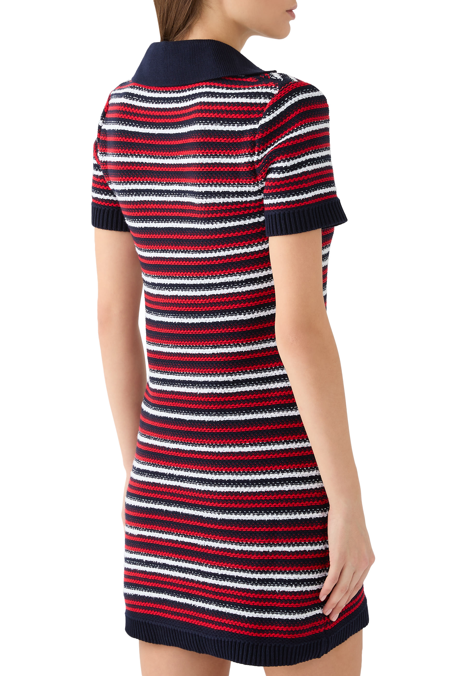 Fine Wool Polo Dress