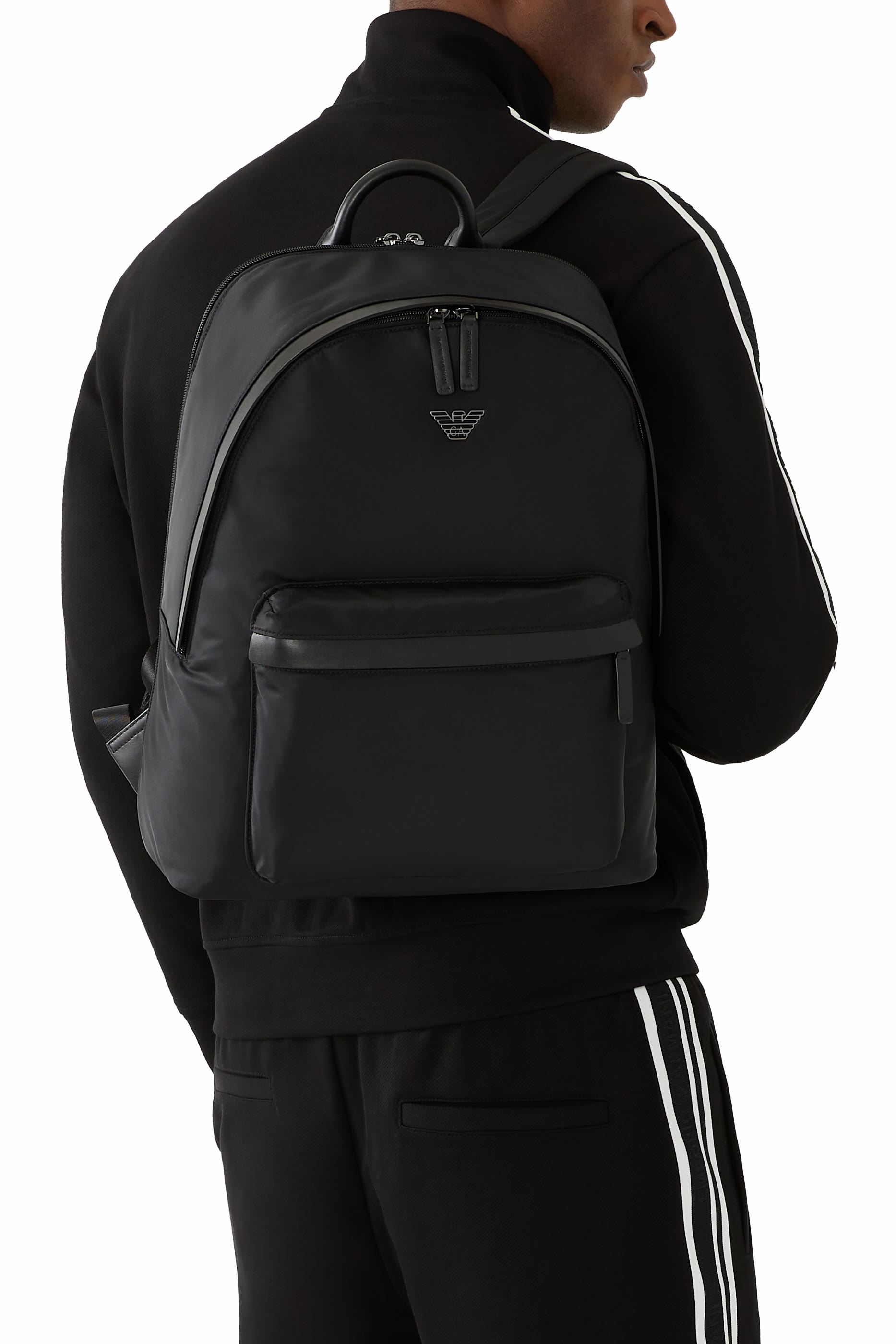 Logo-Plaque Backpack