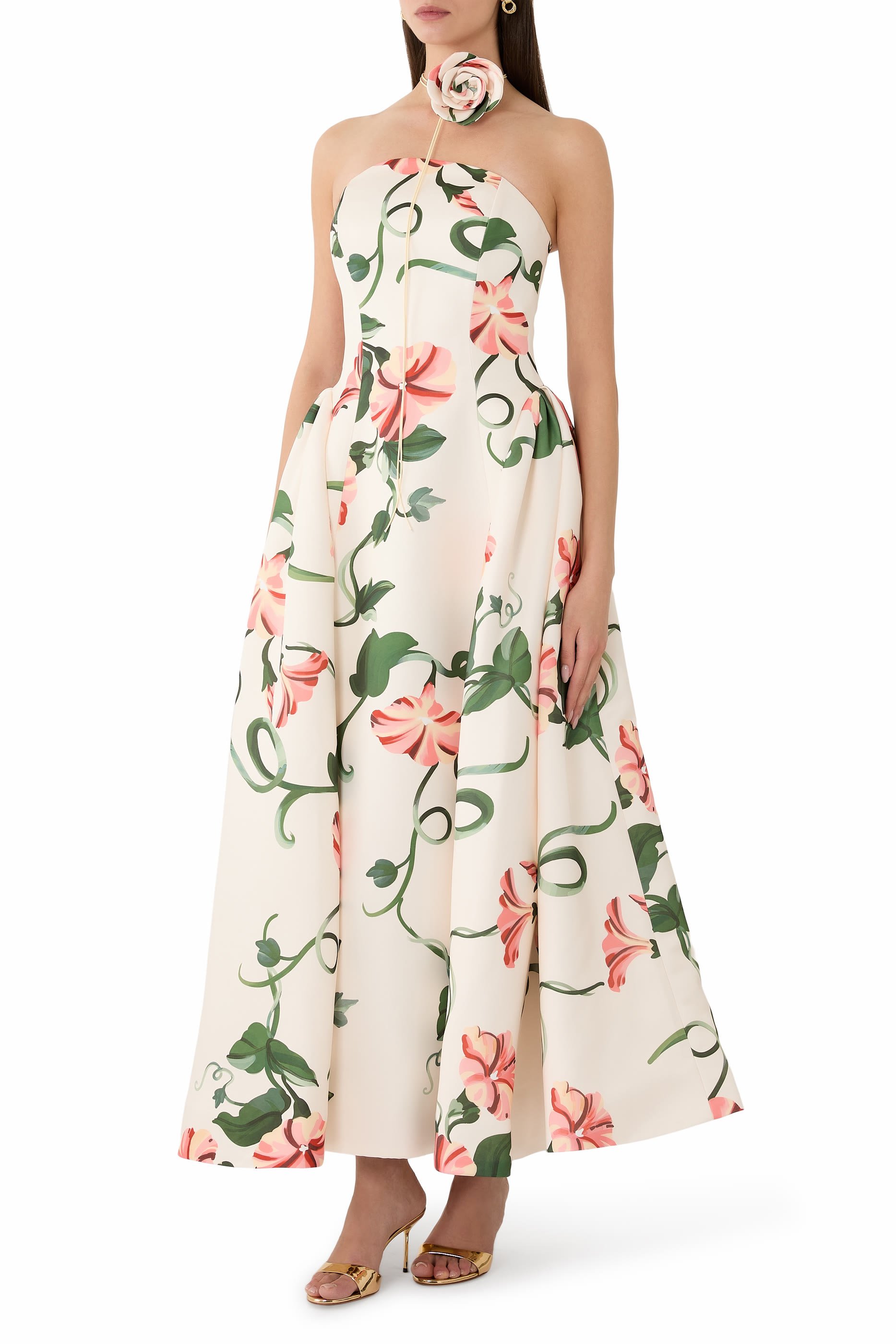 Violet Bustier Maxi Dress