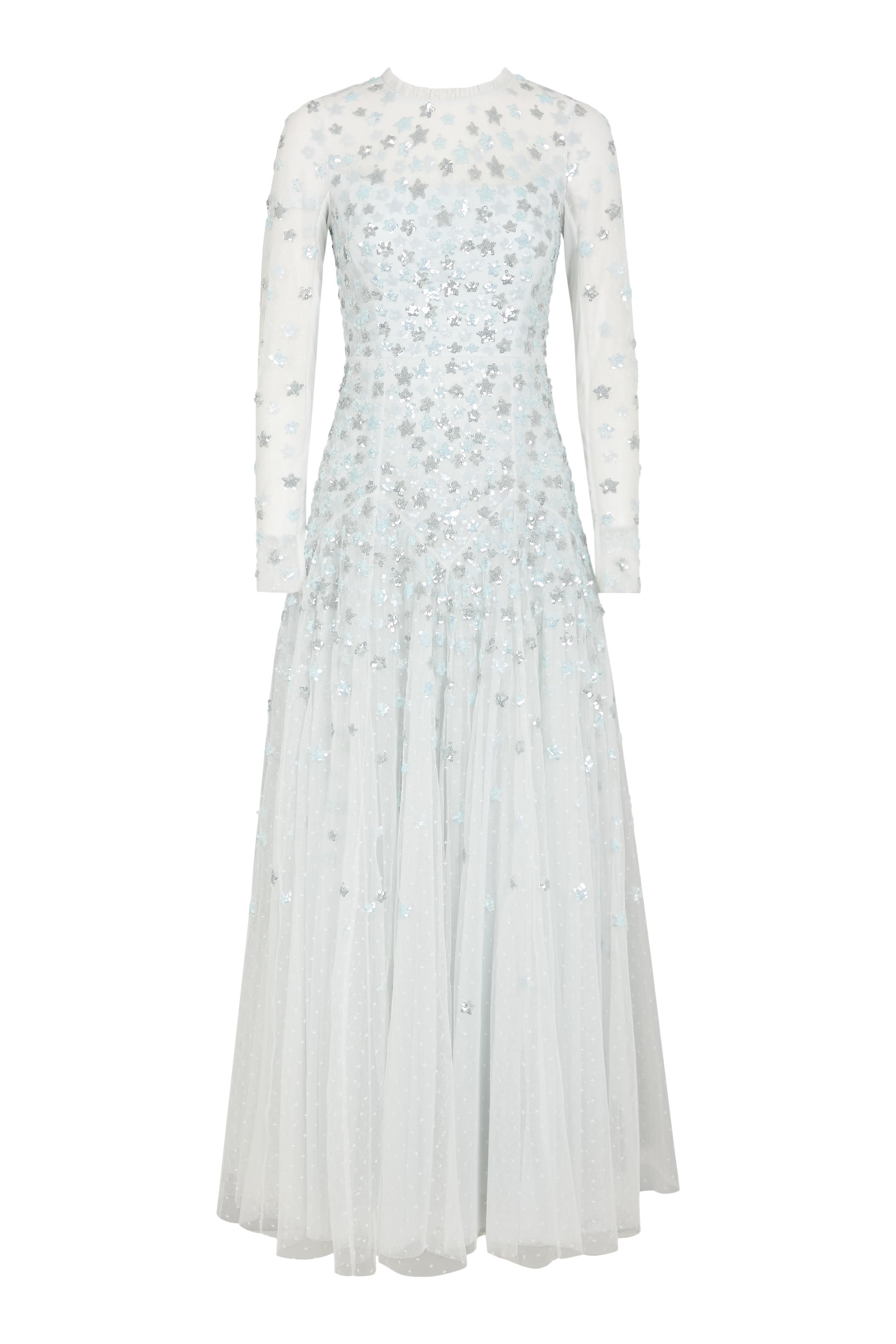 Starry Nights Round Neck Gown