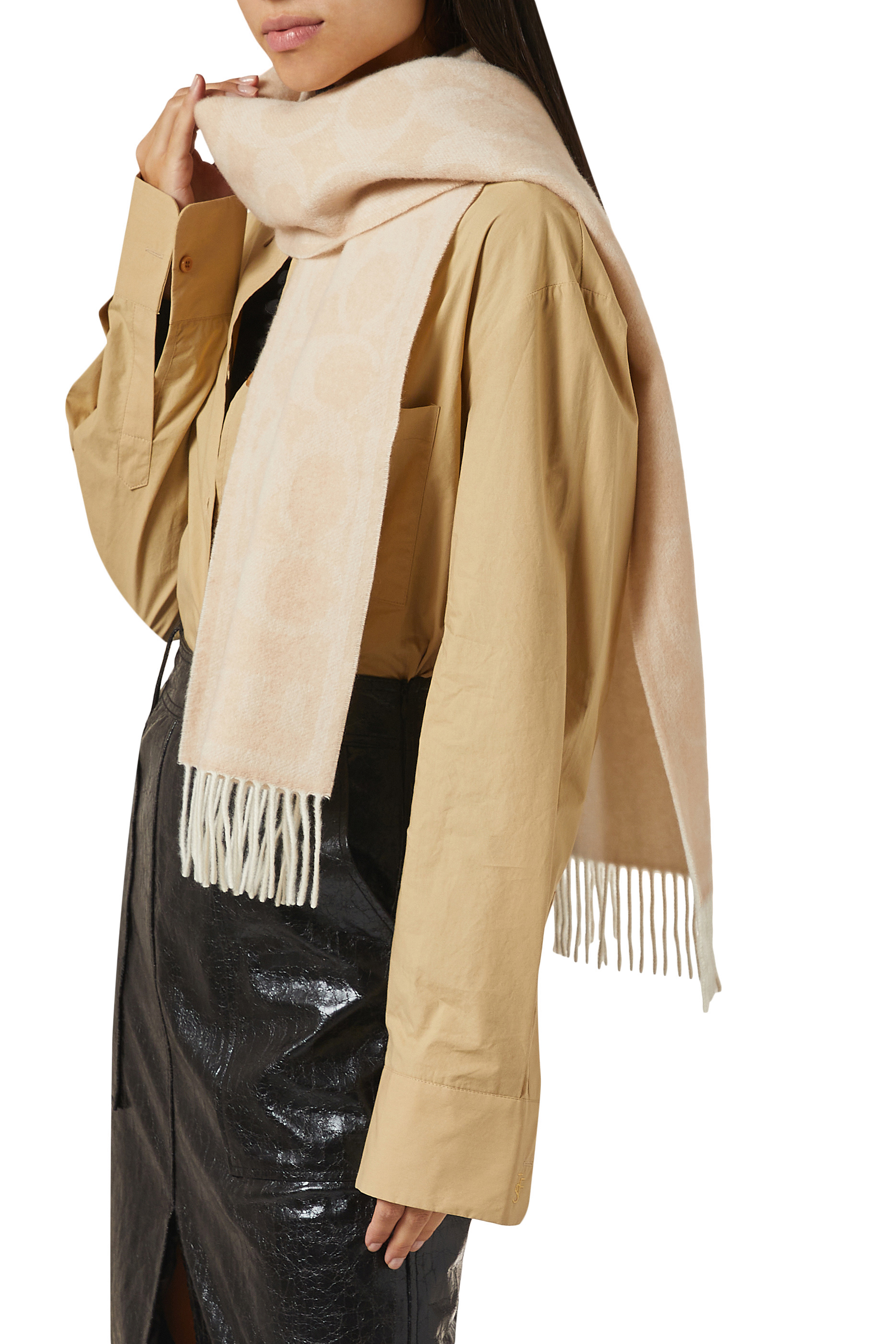 Reversible Cashmere Scarf