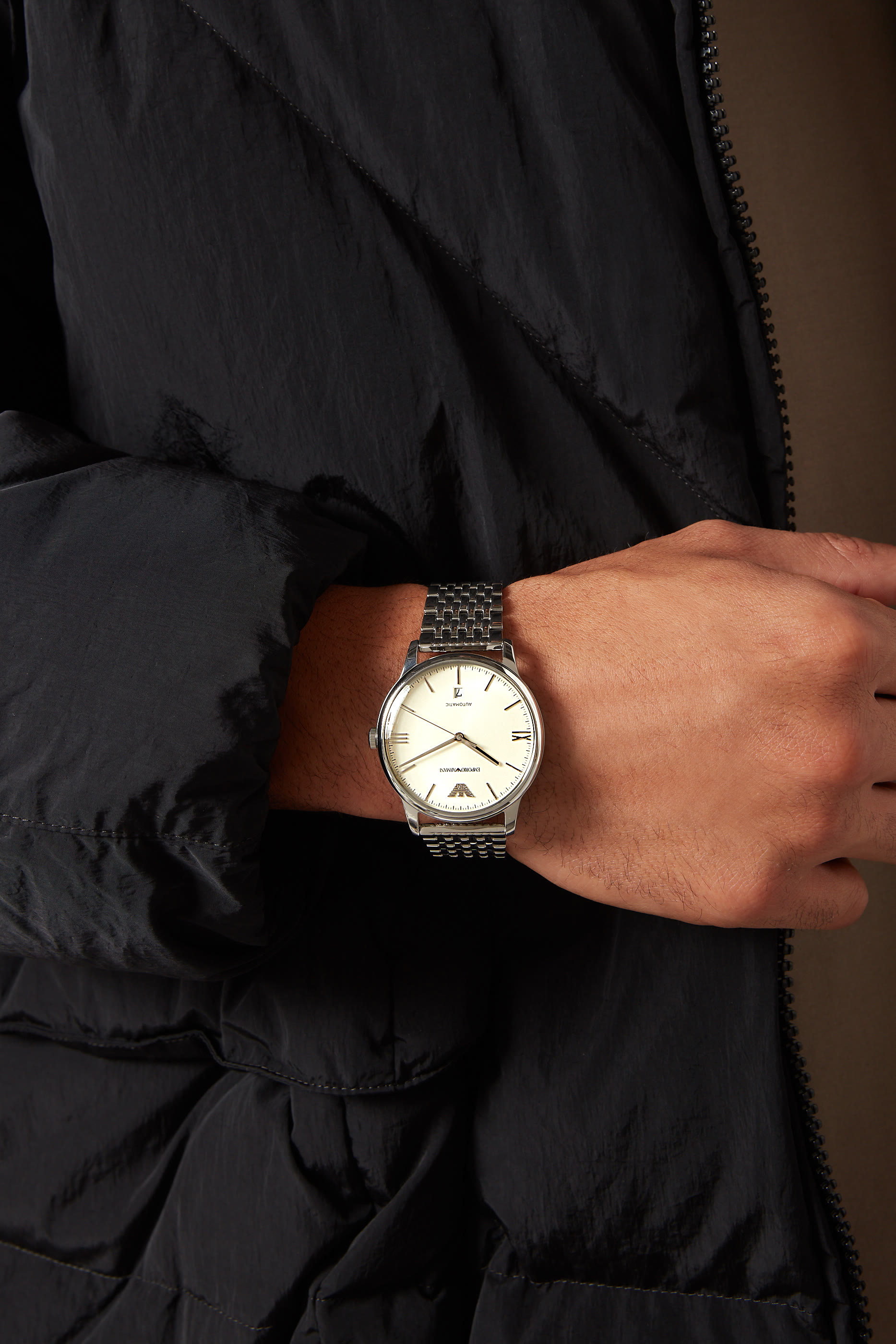 Automatic Stainless Steel Watch