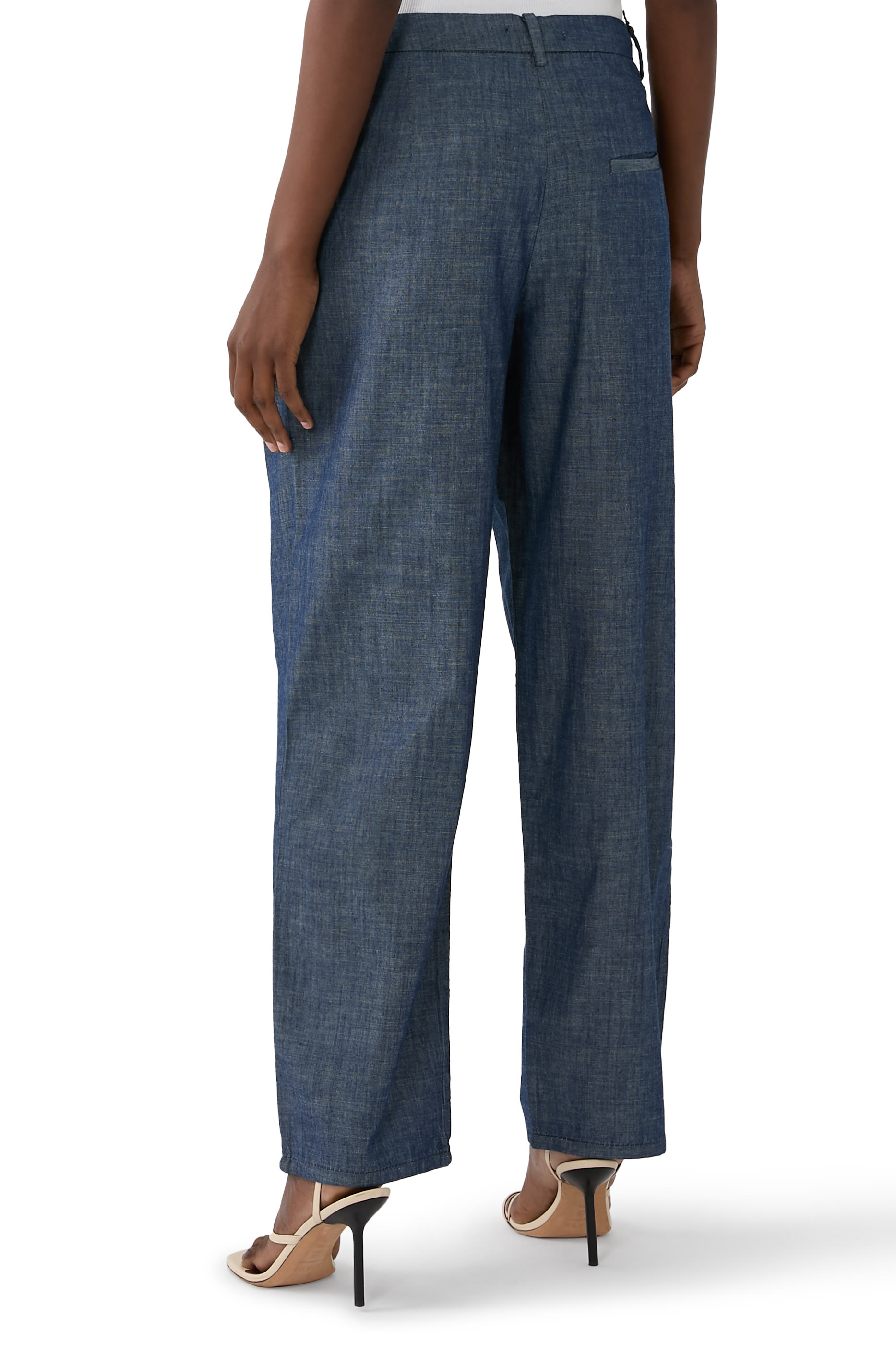 Denim Casual Trousers