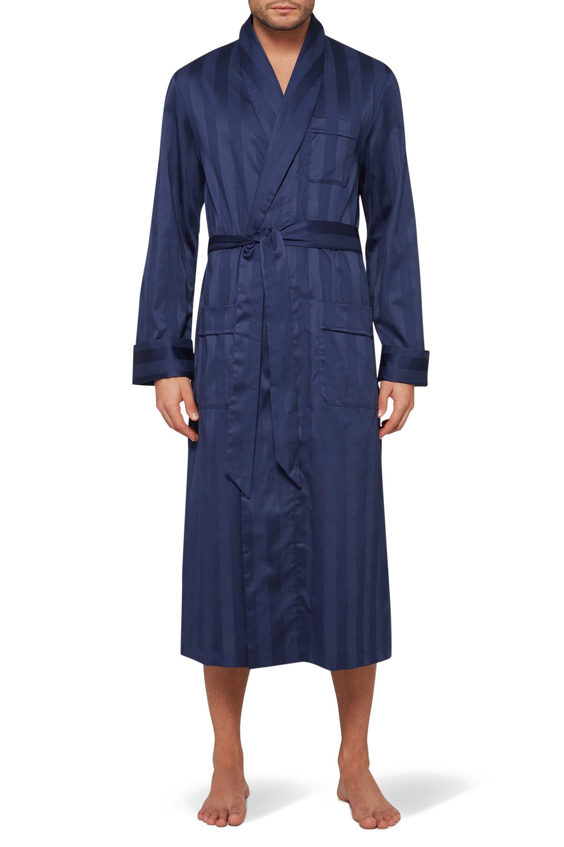 Lingfield Striped Robe