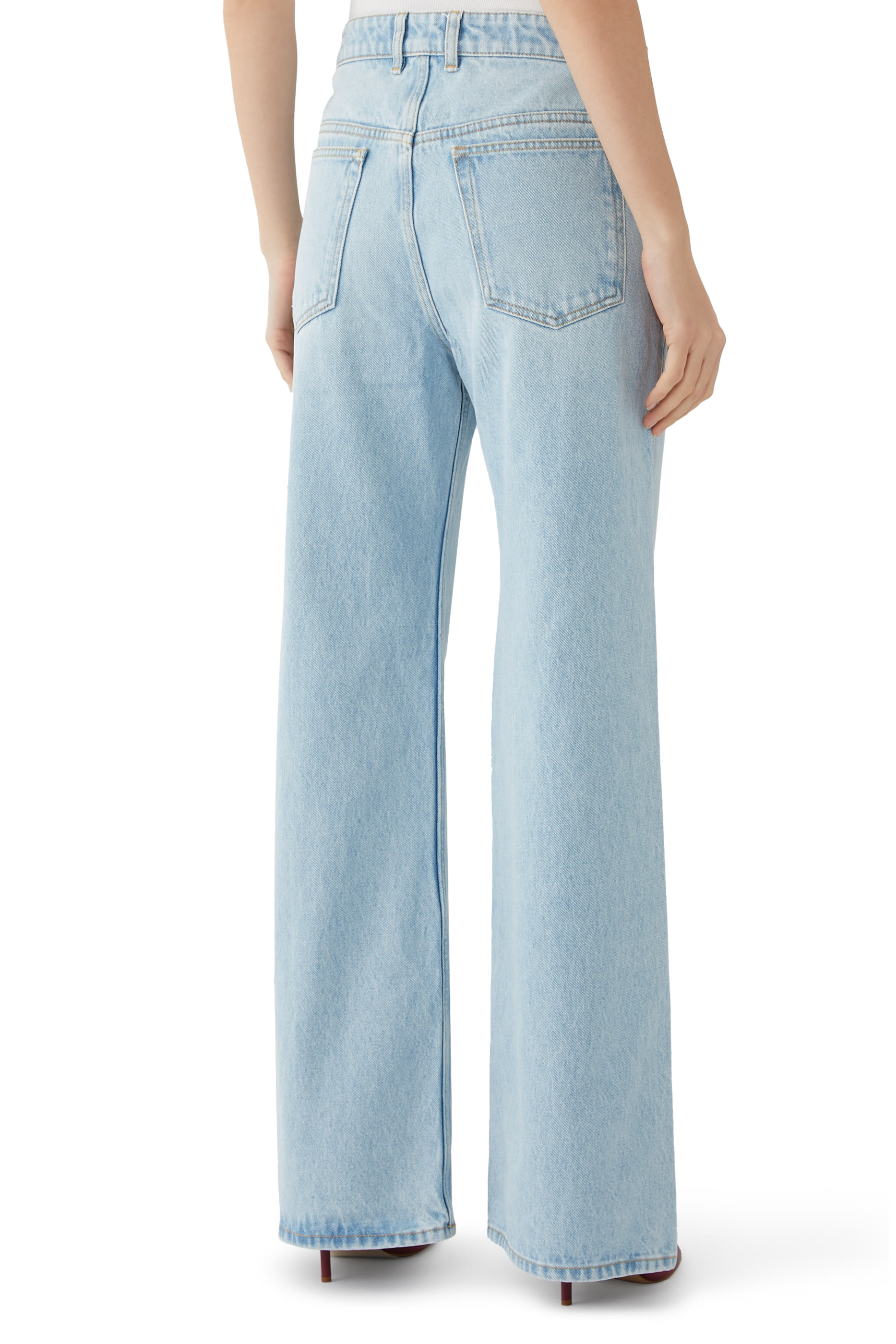Baggy Denim Trousers