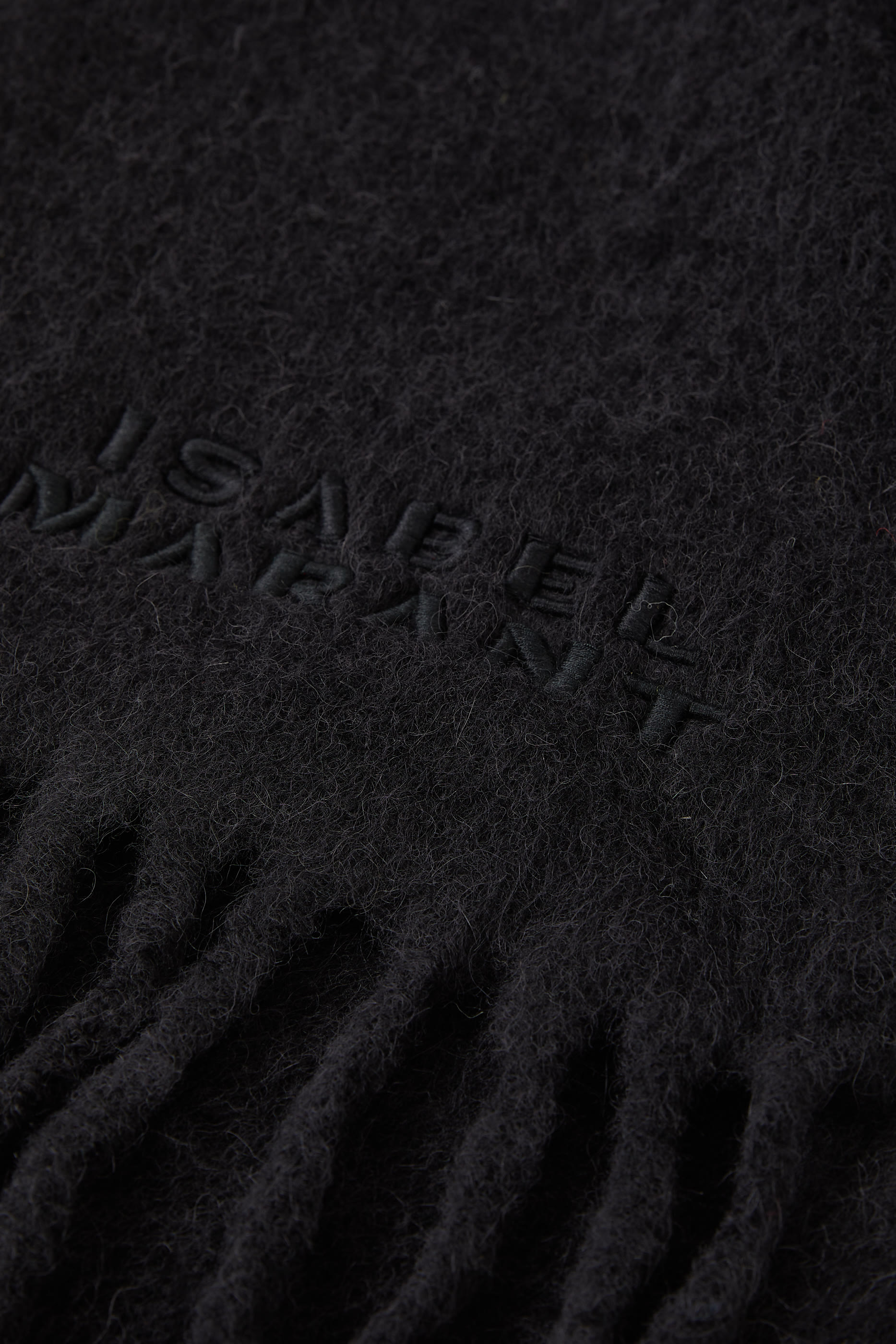 Firny Fringed Embroidered Scarf