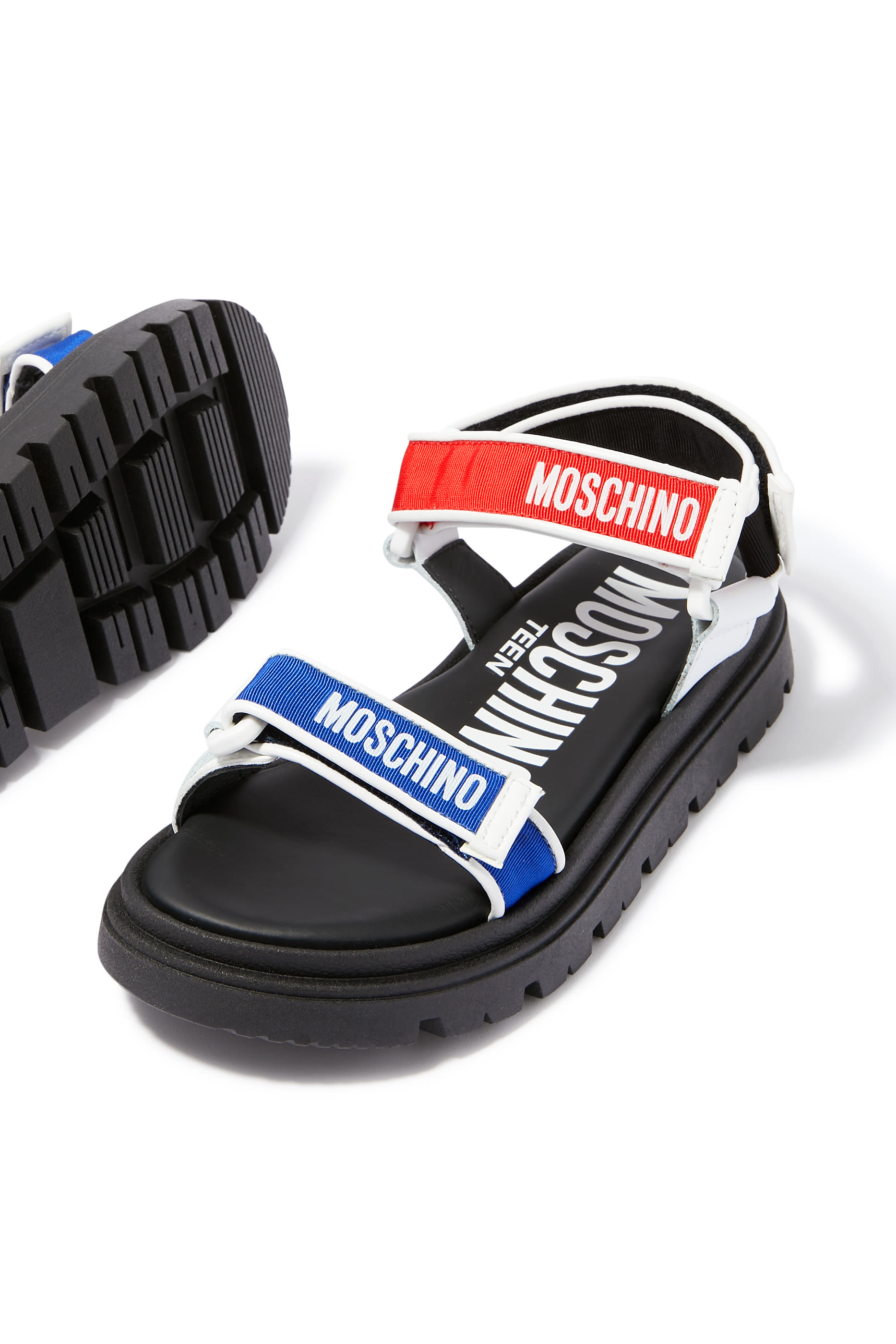 Logo Strap Sandals