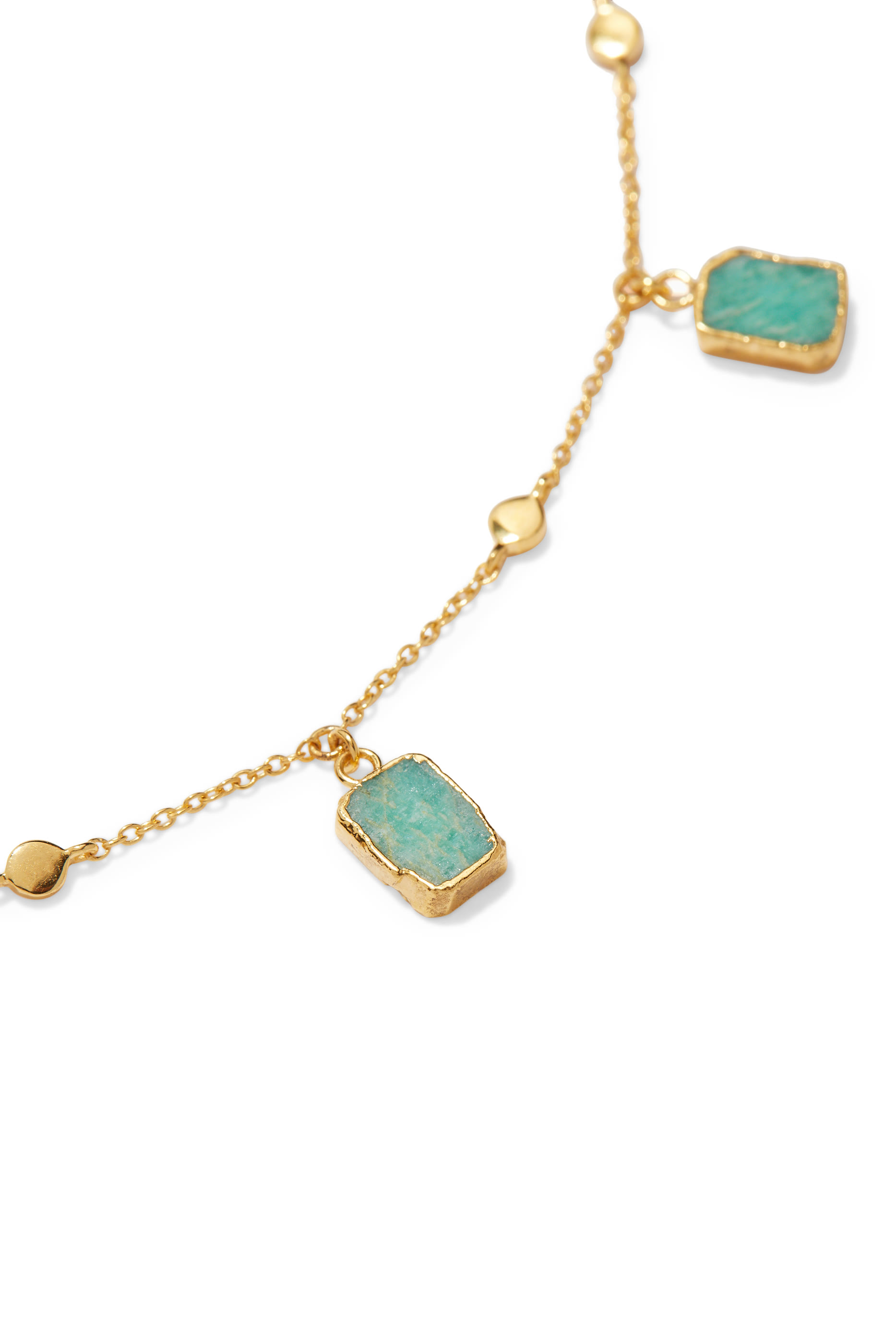 Amazonite Gold Vermeil Lena Choker
