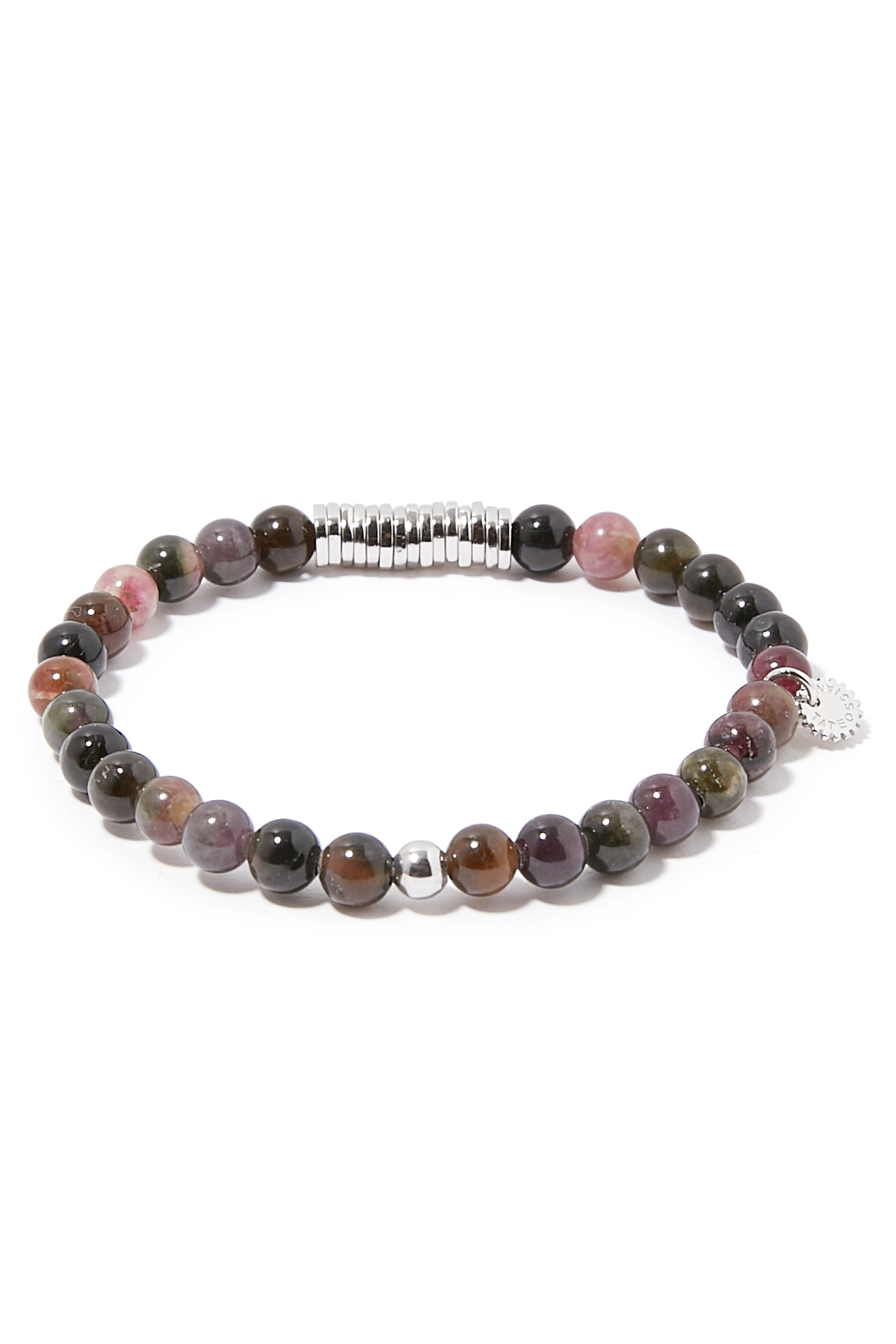 Beaded Silver Bracelet