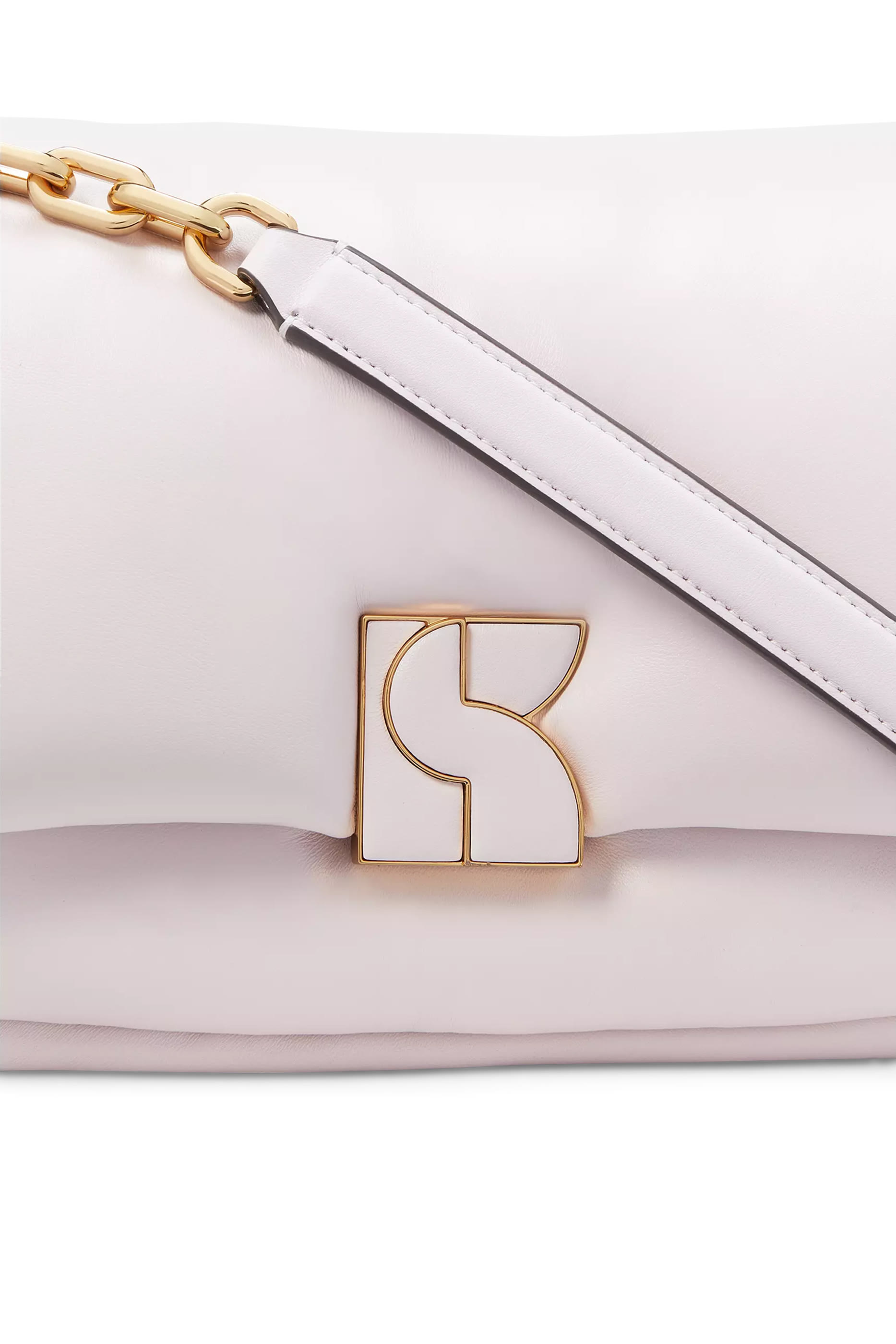 Dakota Puffy Leather Crossbody Bag