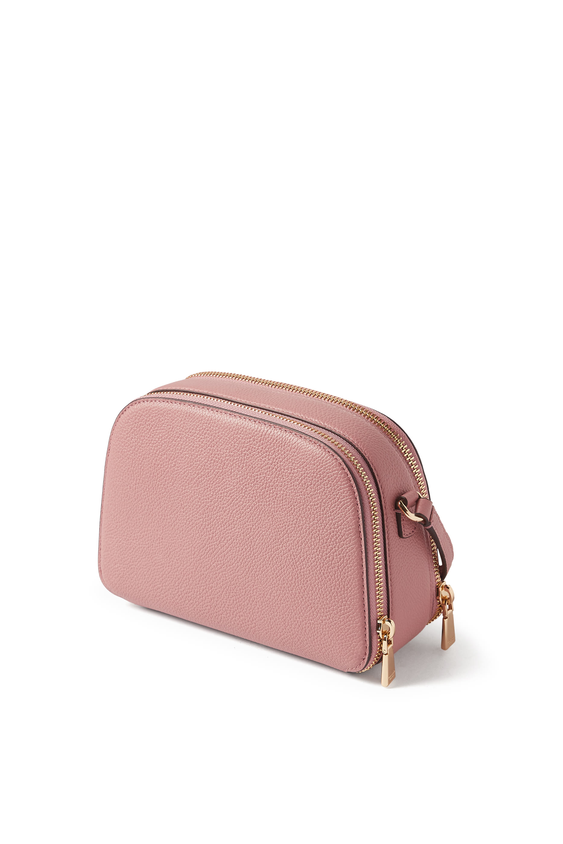 Serena Double Zip Dome Crossbody Bag