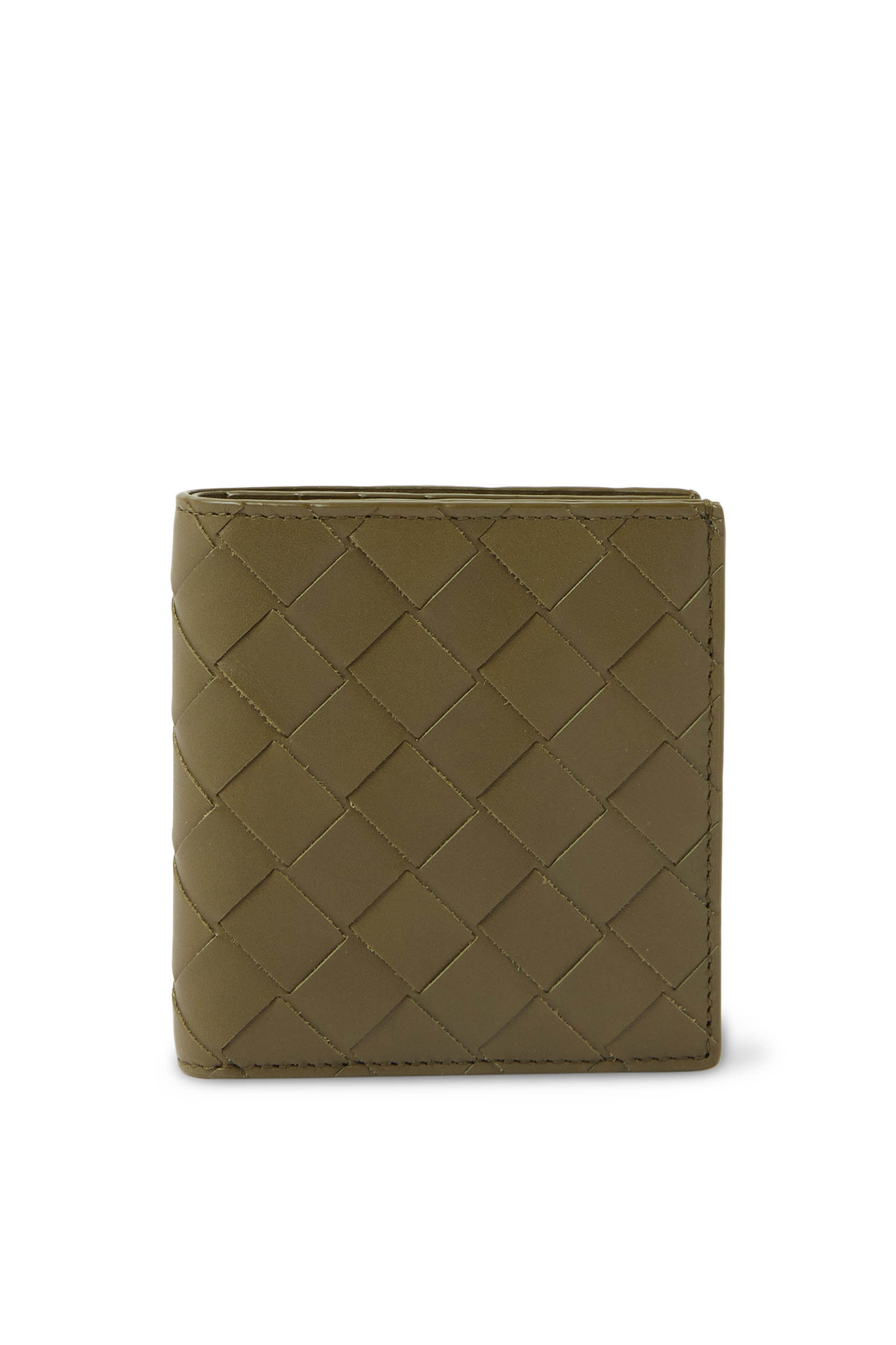 Intrecciato Slim Bi-Fold Wallet