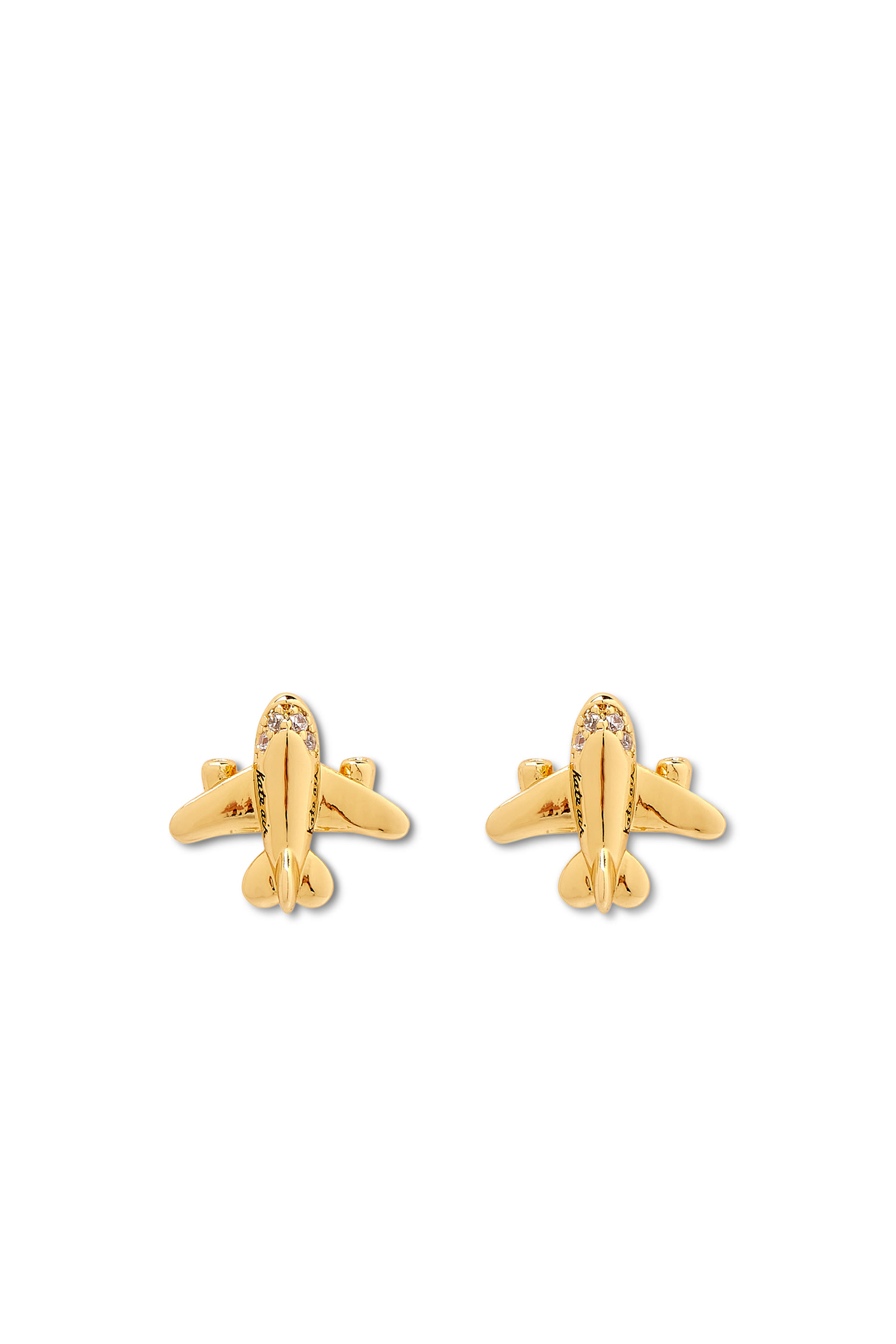 Airplane Stud Earrings