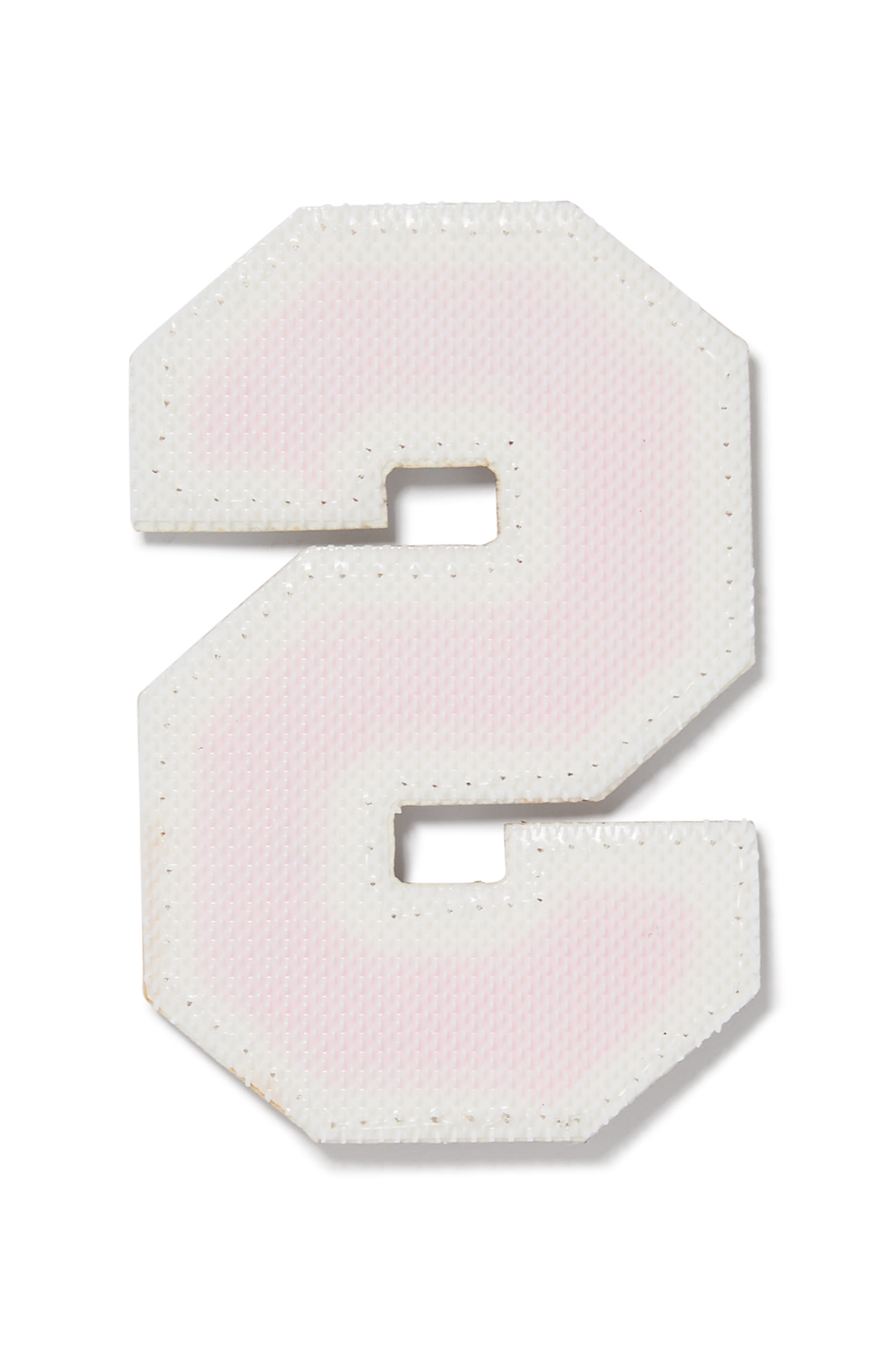 Kids 3" Chenille Sparkle S Letter Patch