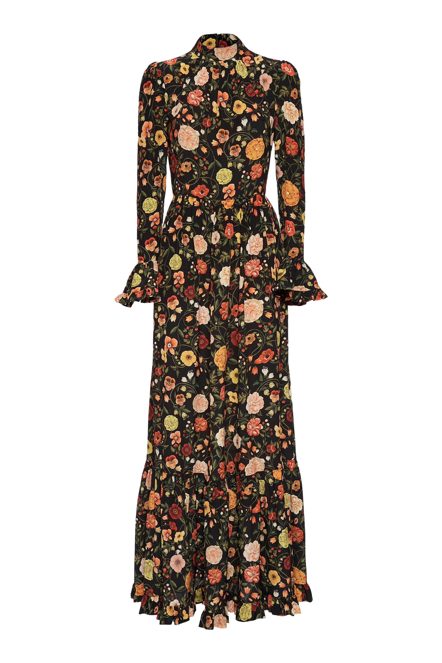 Visconti Botticelli Crepe De Chine Dress