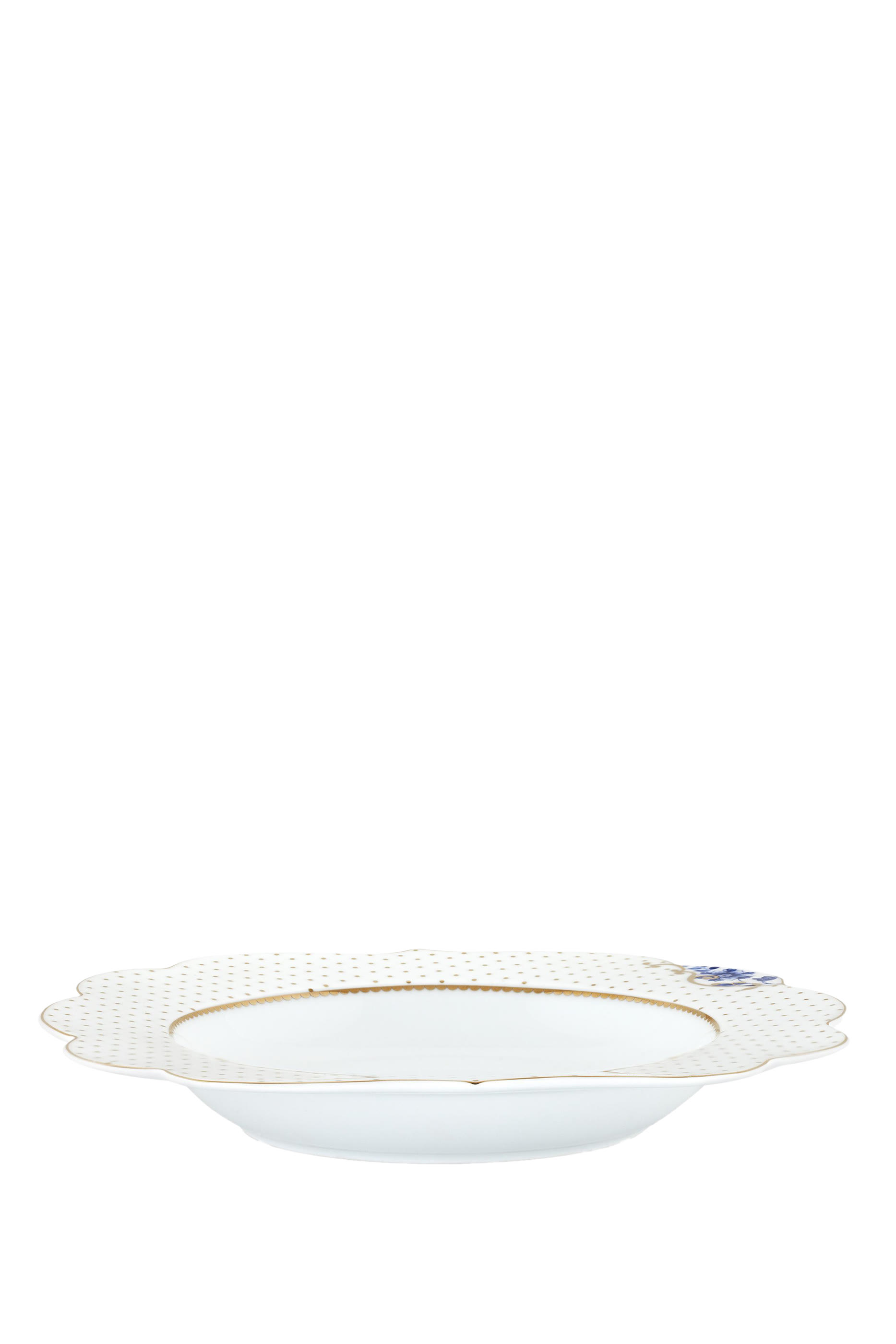 Royal White Deep Plate