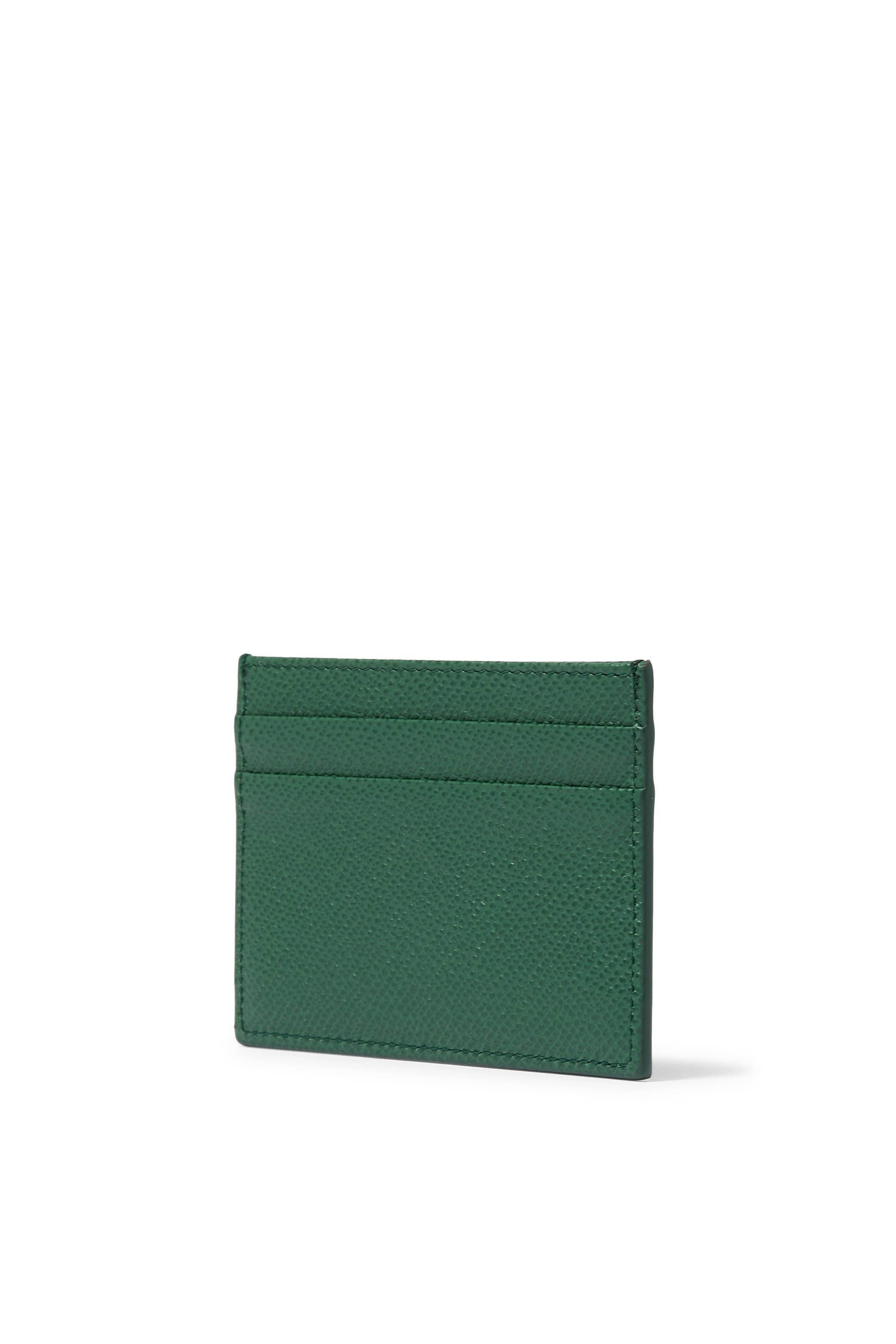DG Logo Calfskin Card Holder