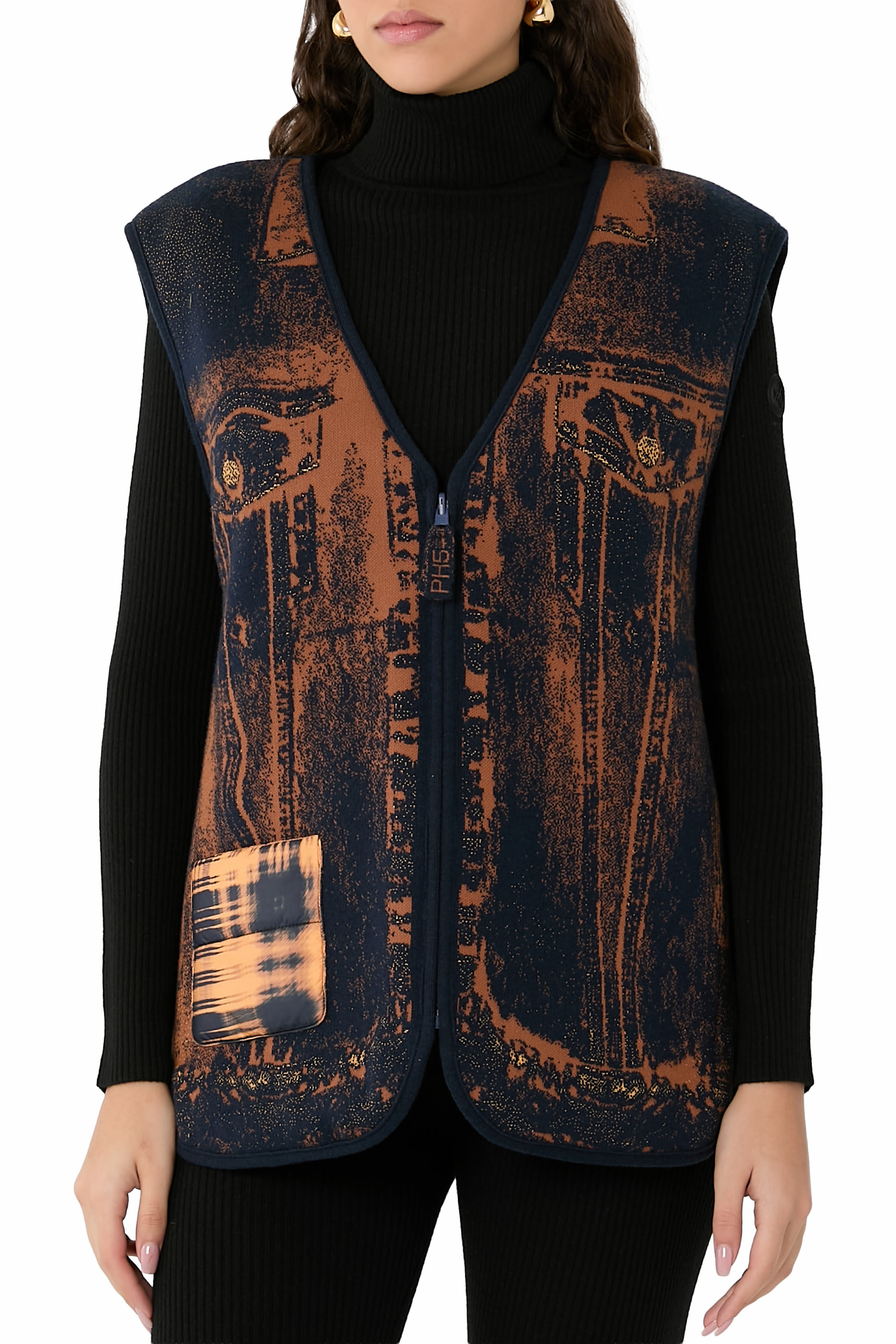 Avril Reversible Quilted Vest