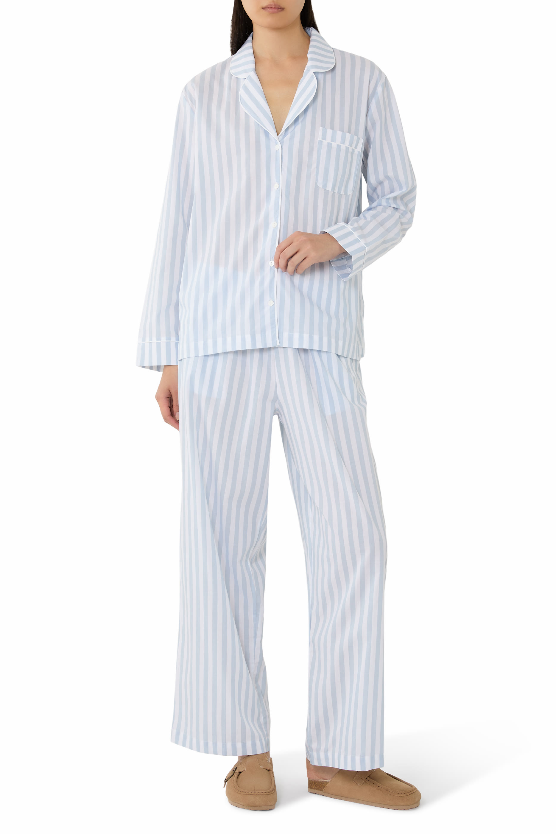 Suede Moccasin Corkbed Slippers