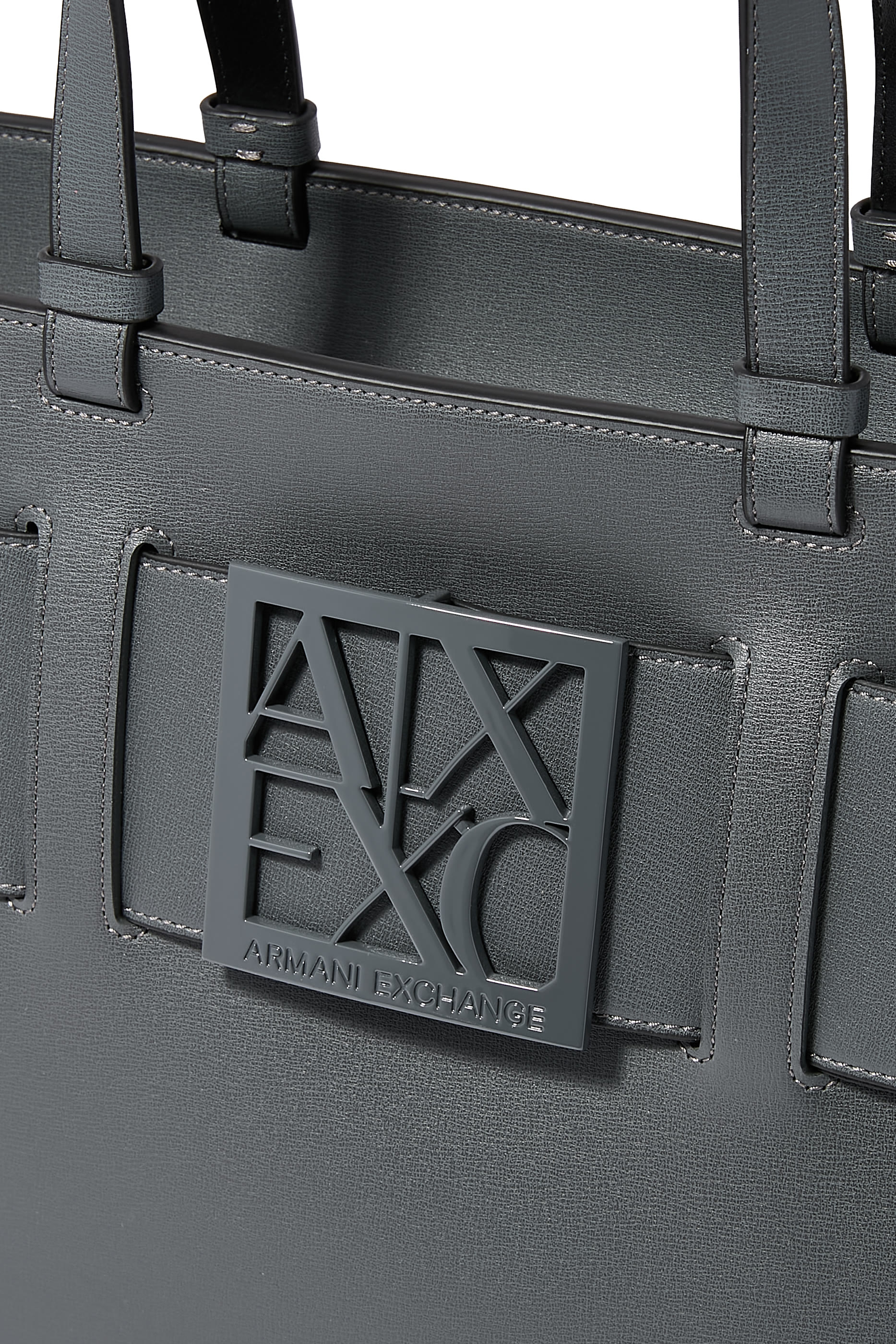 AX Plaque Big Tote Bag