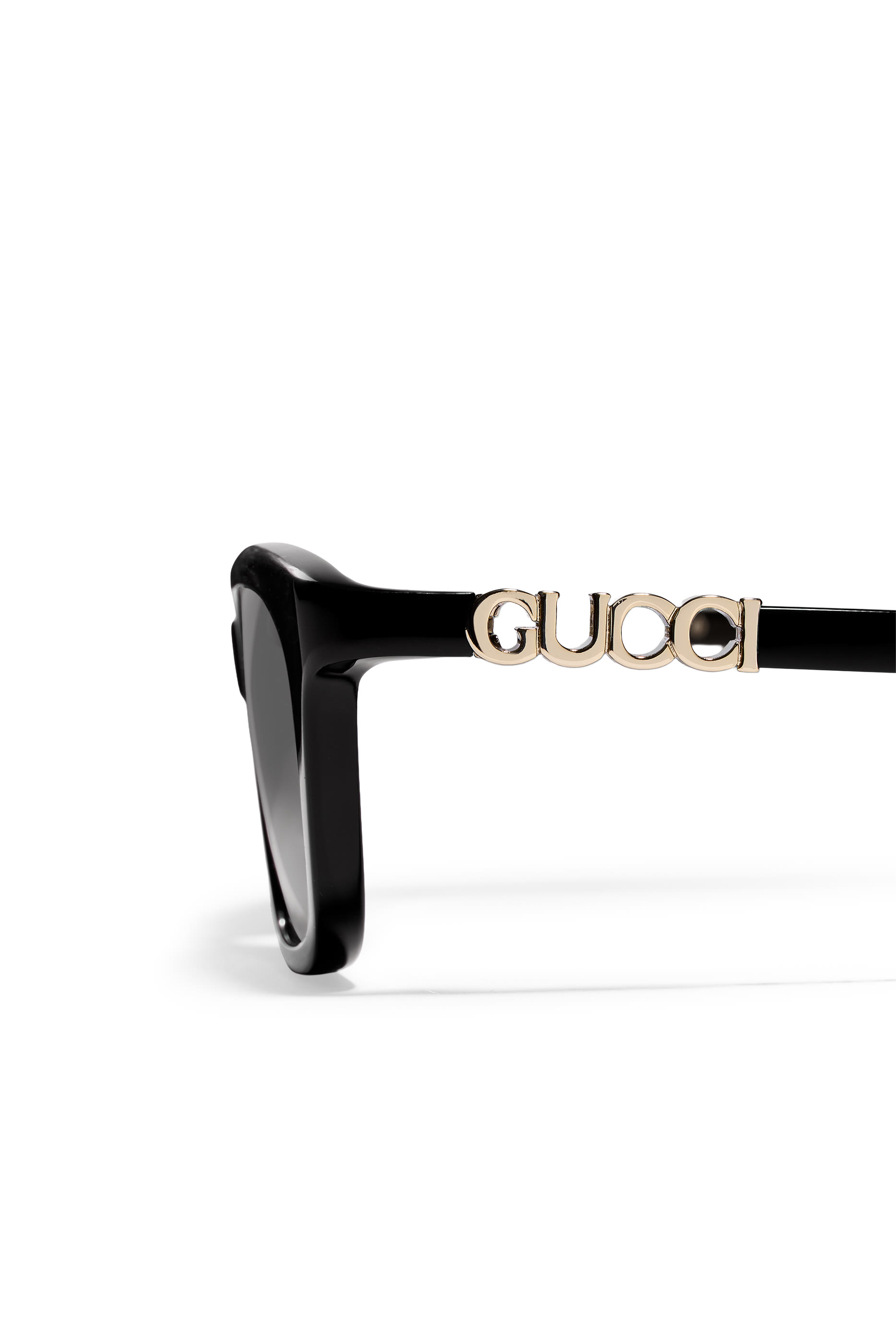 Logo Lettering Rectangular-Frame Sunglasses