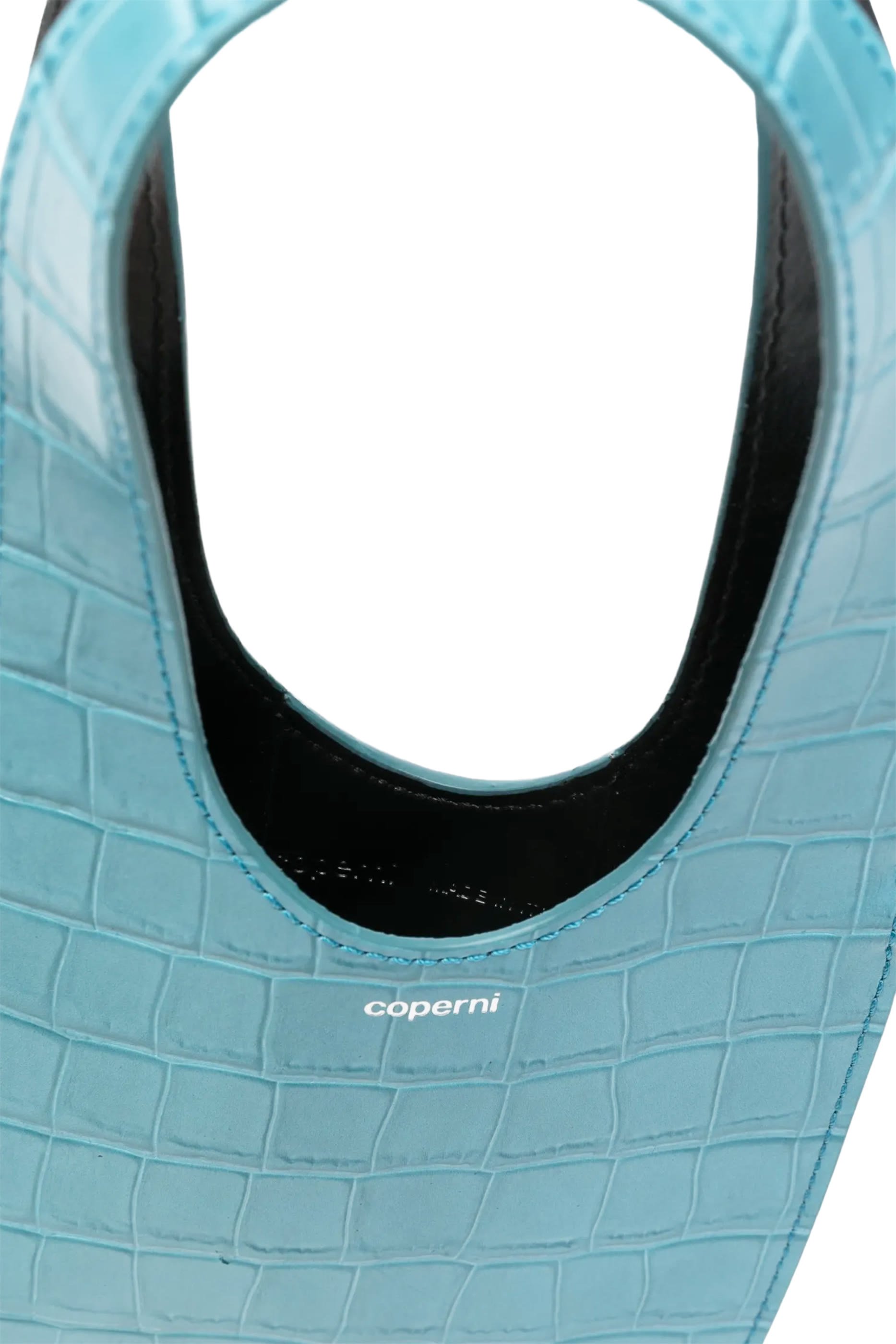  Croco Mini Heart Tote