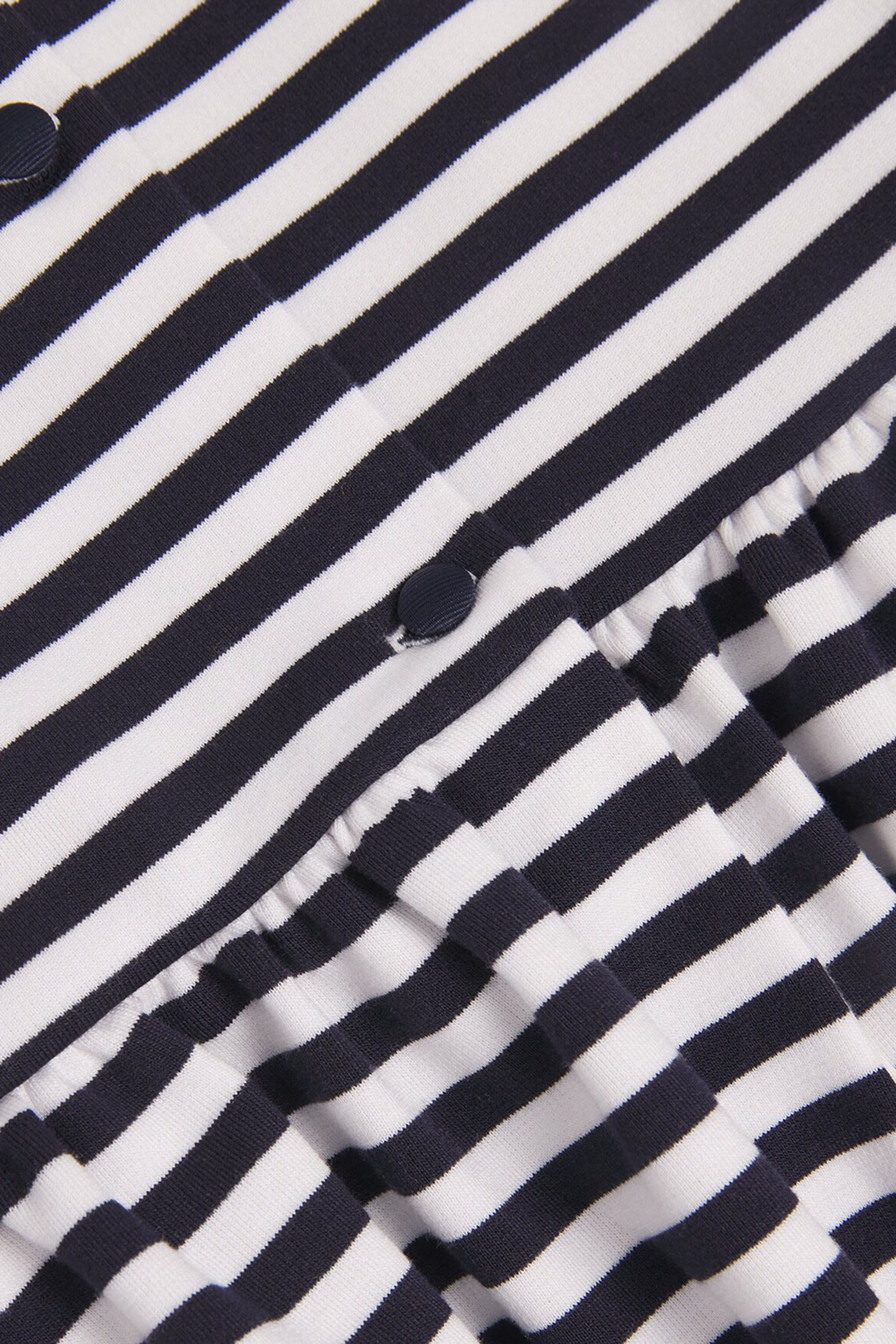 Kids Striped Ponte Dress