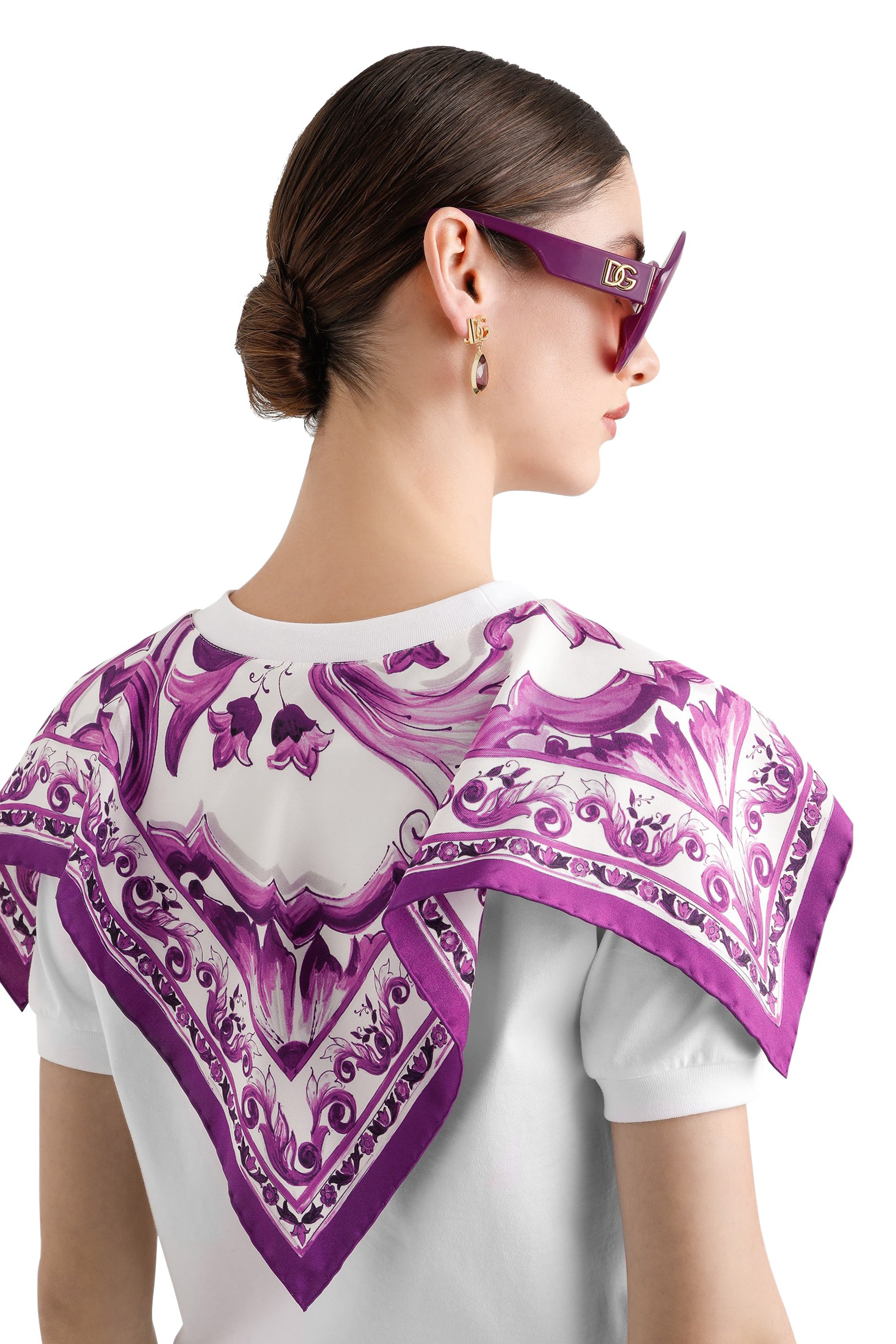 Silk Foulard T-Shirt