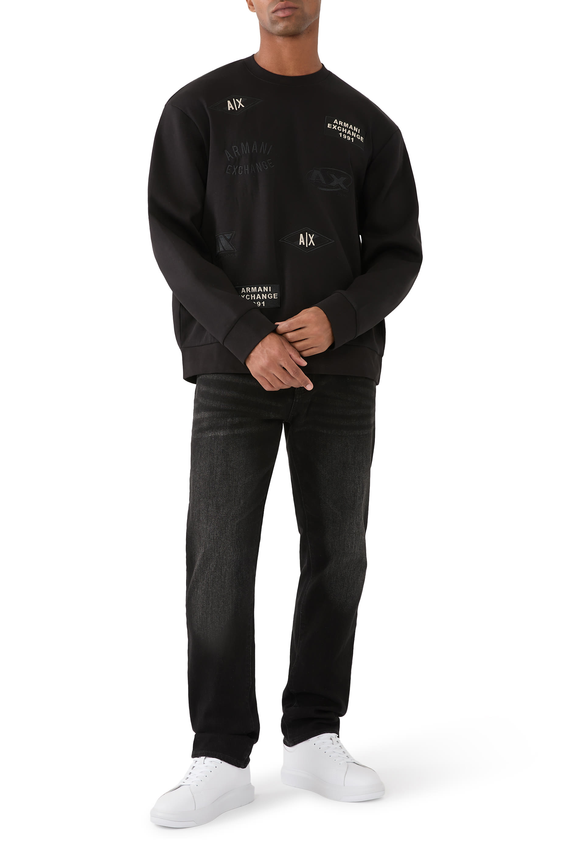 Mixed AX Logo Sweatshirt