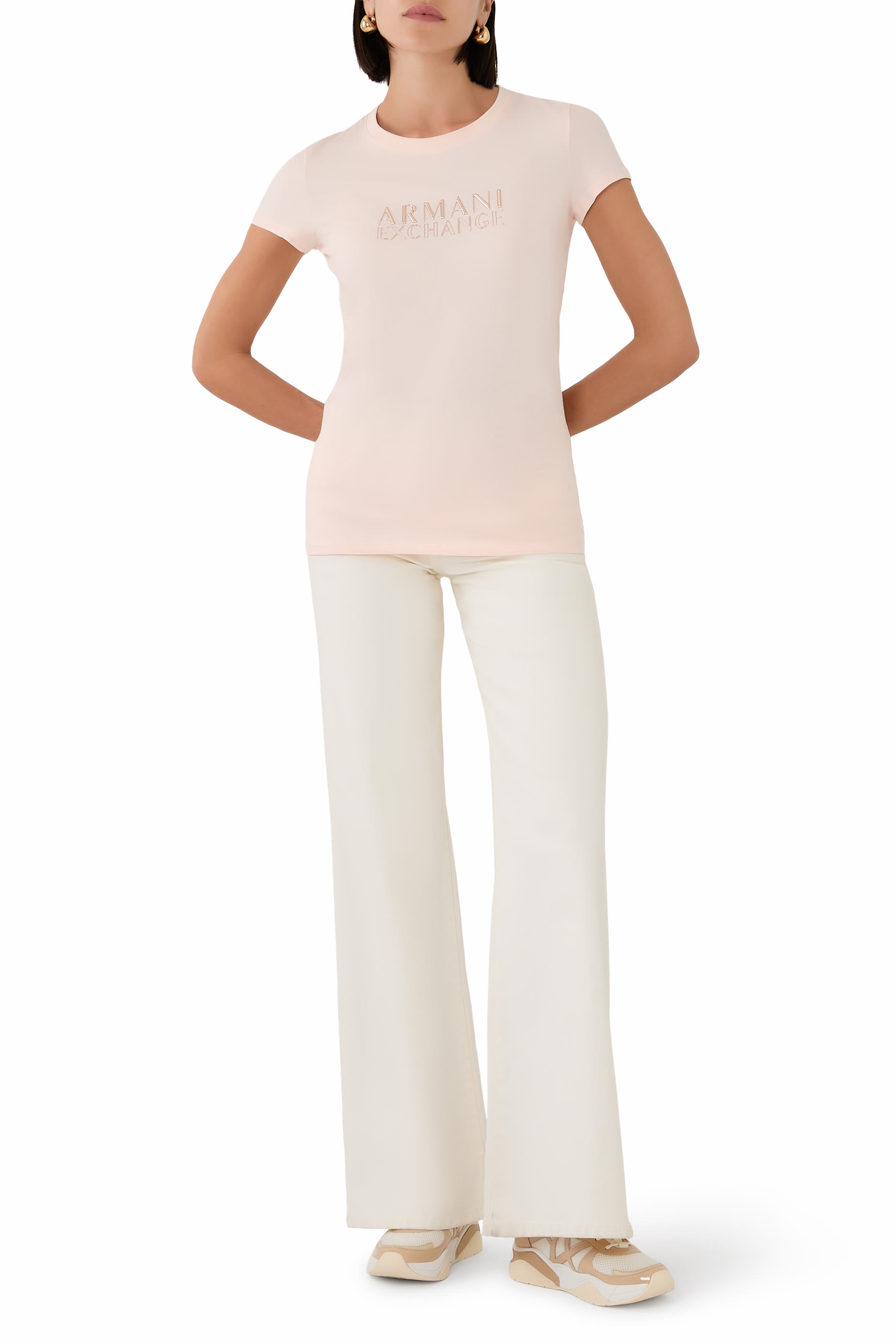 Salin de Giraud AX Lettering Slim T-Shirt