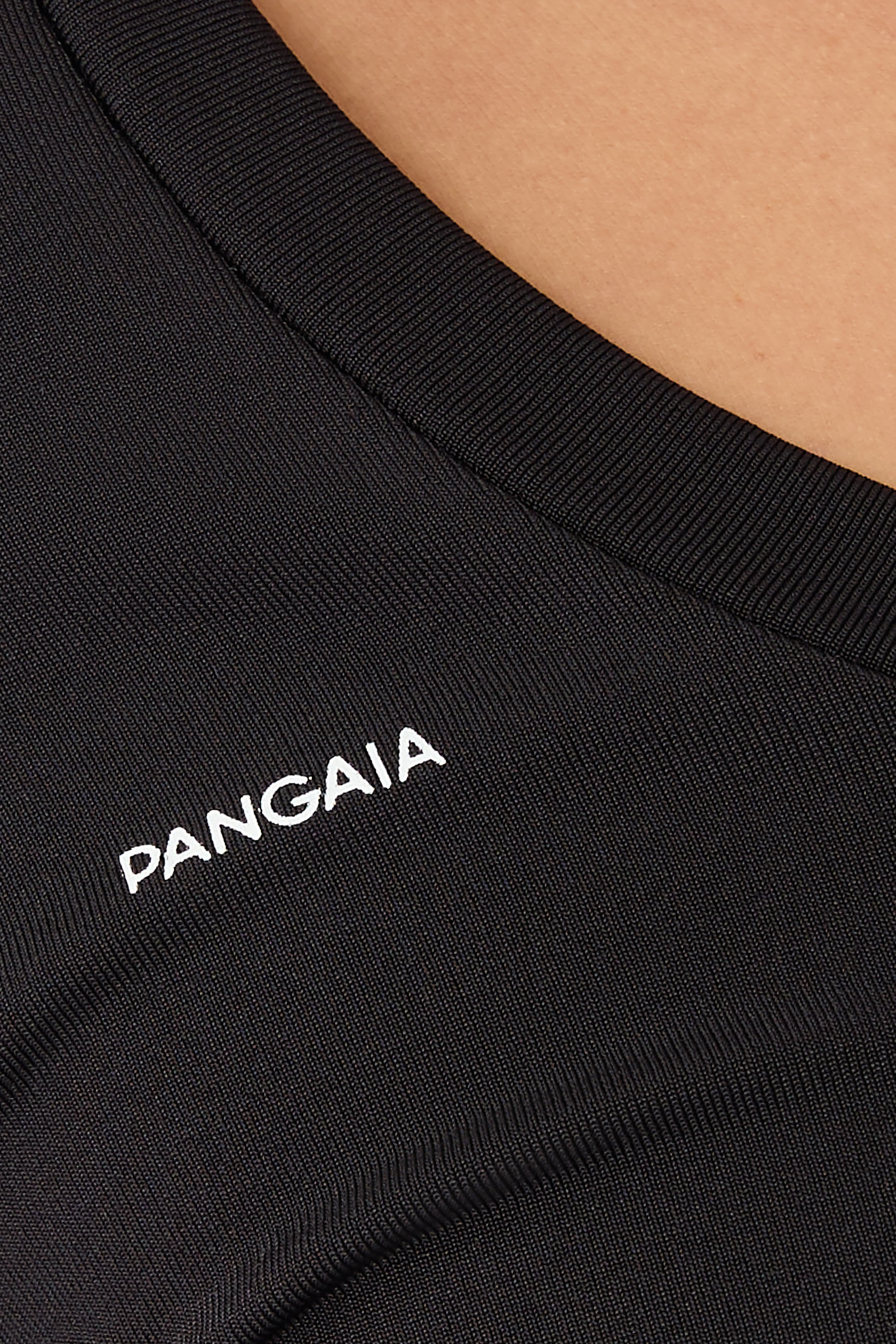 Plant-Stretch Long Sleeve Crop Top