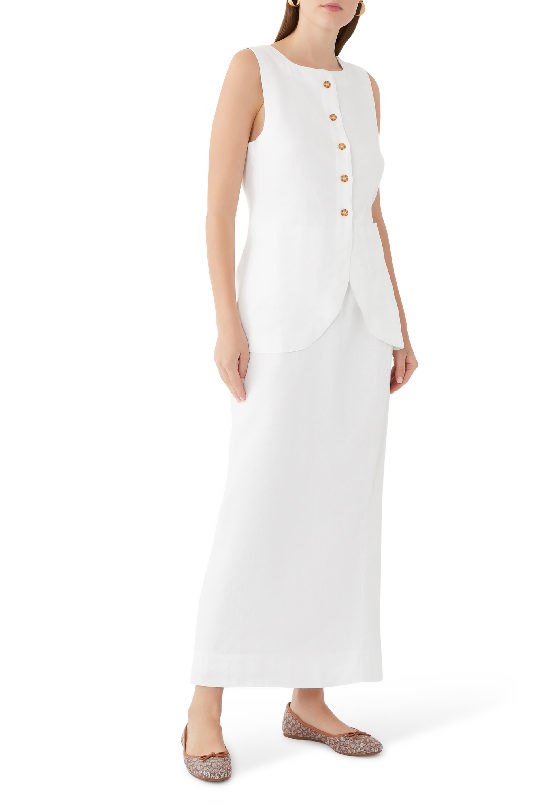 Abigail Signature Jacquard Flats