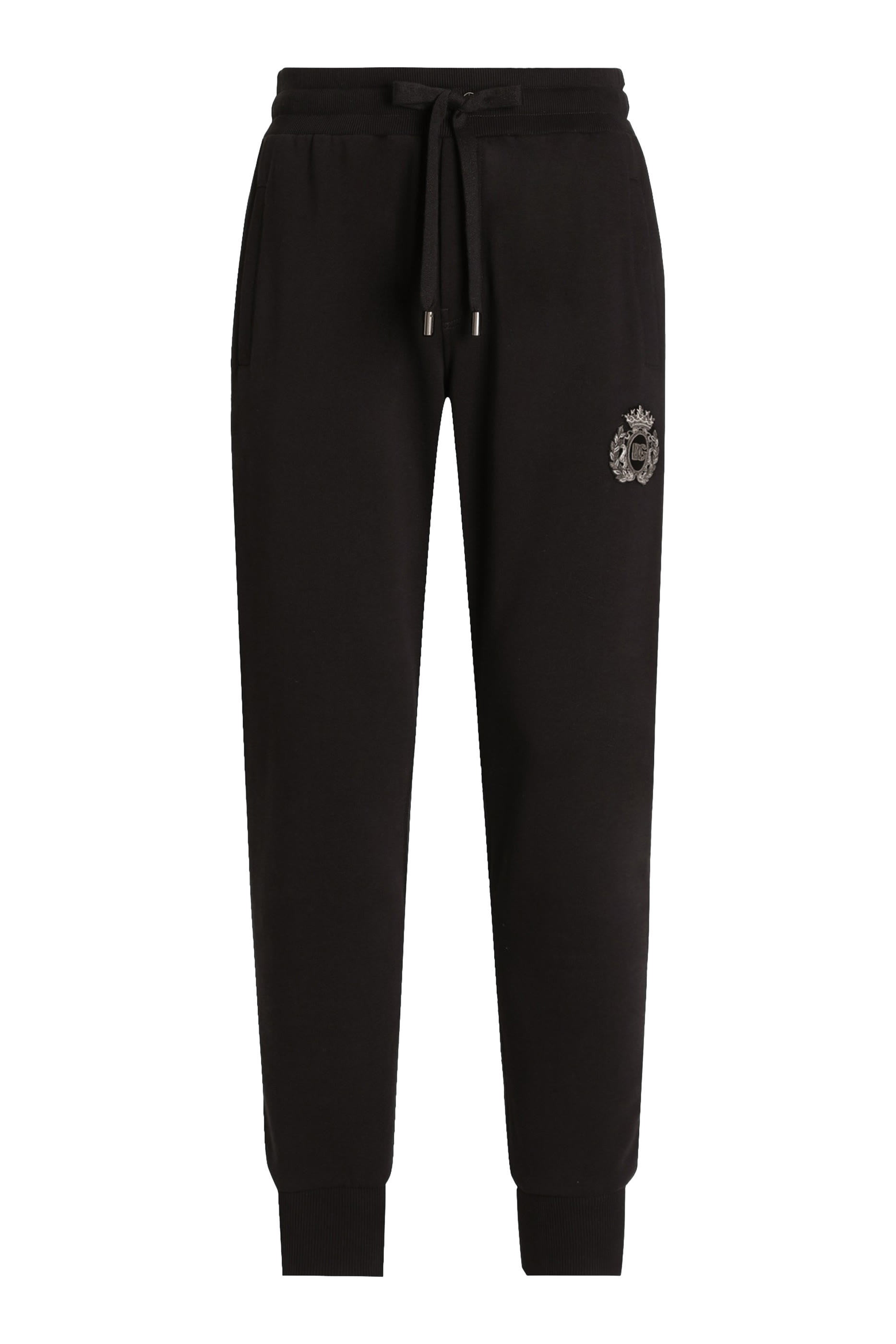 Heraldic Patch Jersey Trousers