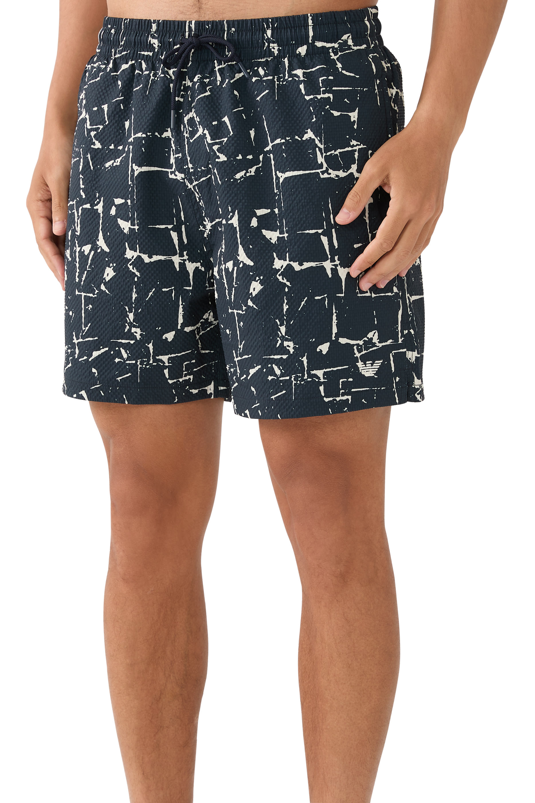 Abstract Pattern Swim Shorts