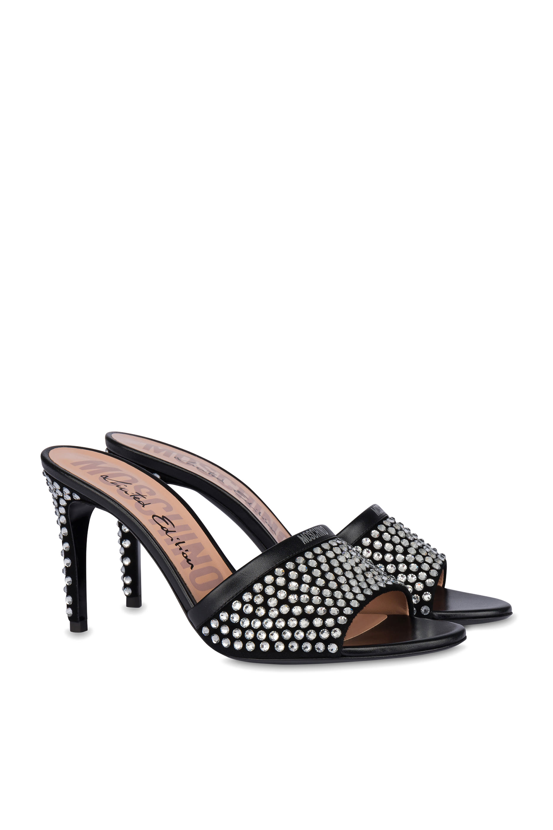 Limited Edition 85 Crystal Embellished Mules