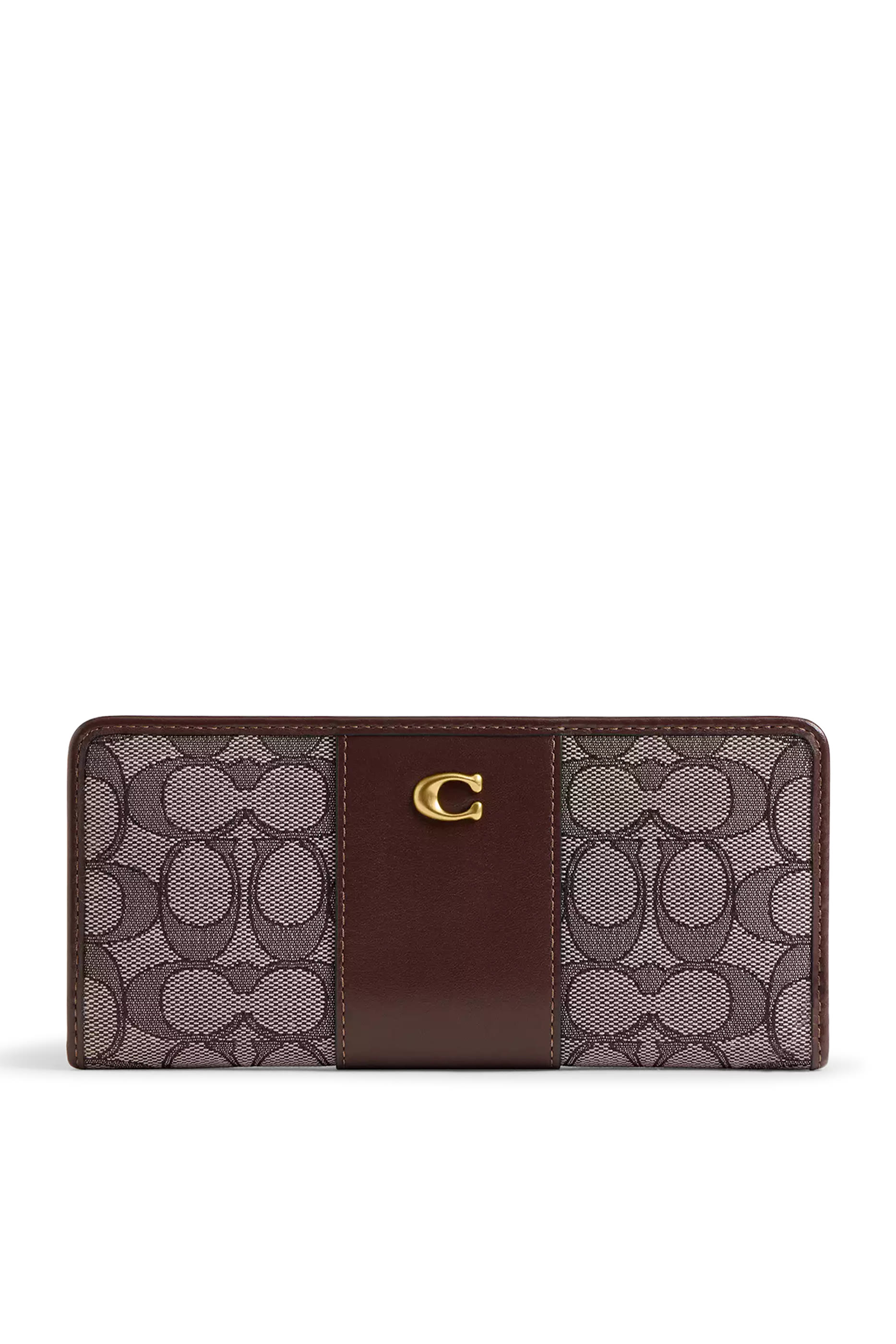 Essential Slim Wallet In Signature Jacquard