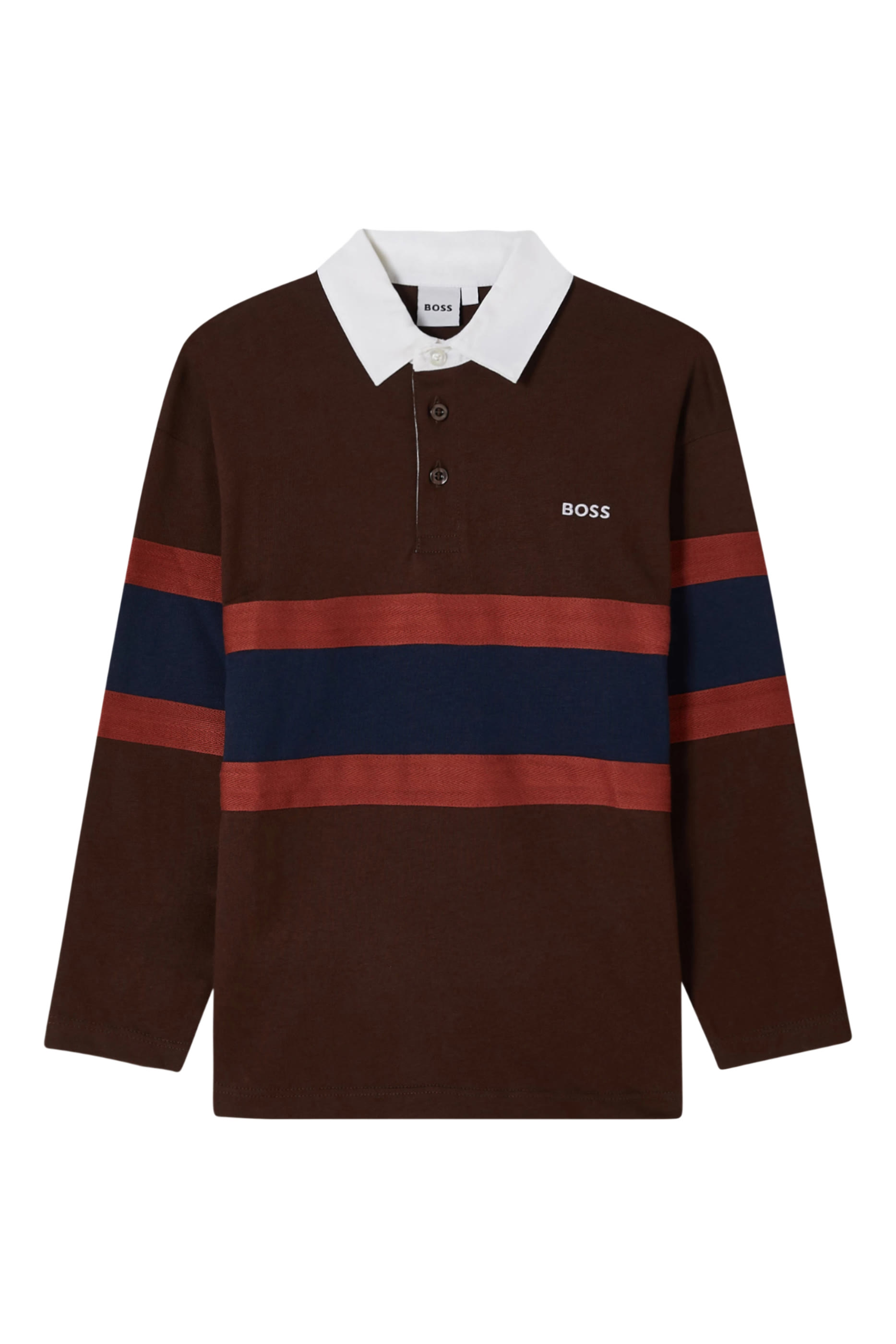 Kids Long Sleeve Polo 